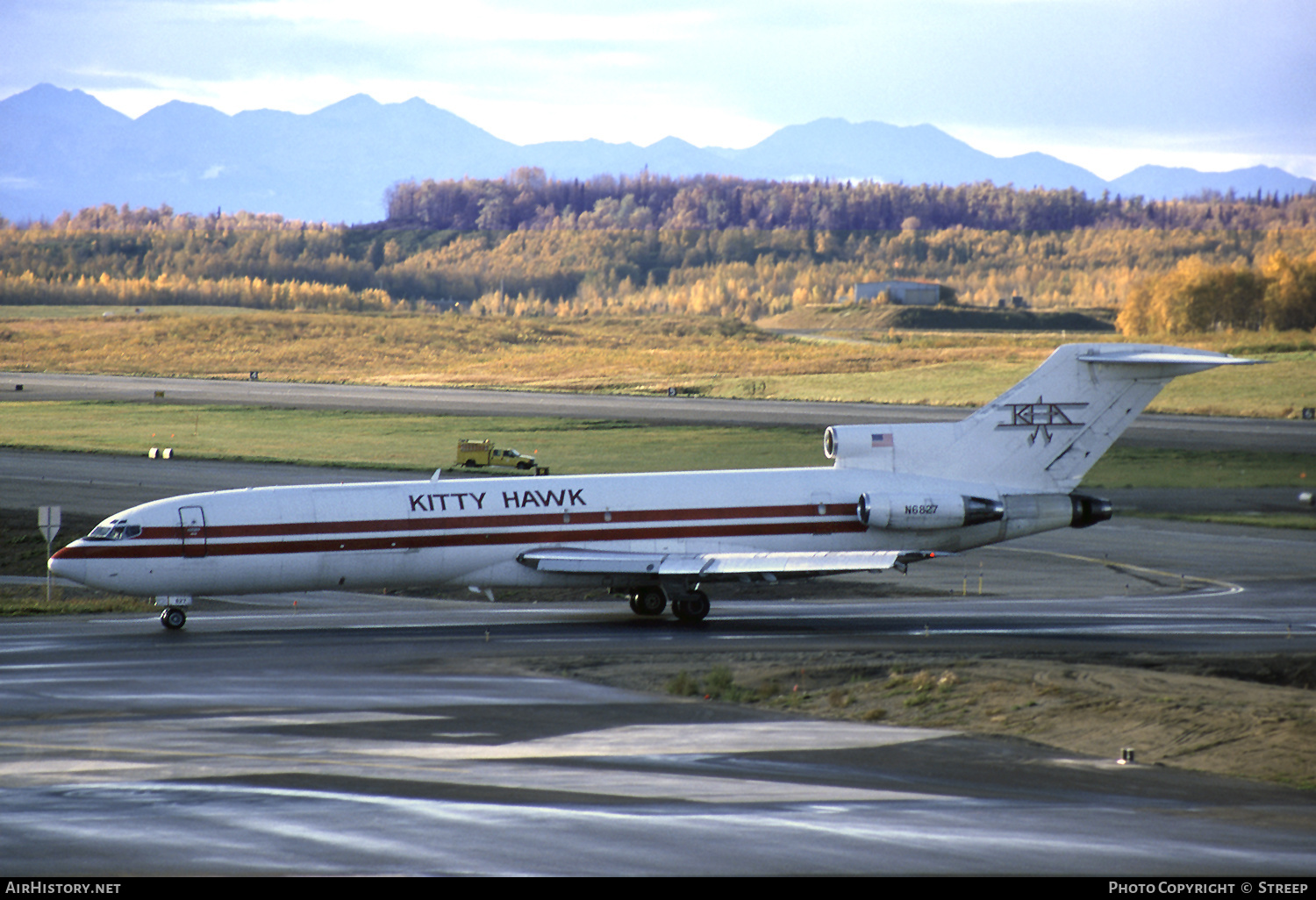Aircraft Photo of N6827 | Boeing 727-223/Adv(F) | Kitty Hawk AirCargo - KHA | AirHistory.net #241164