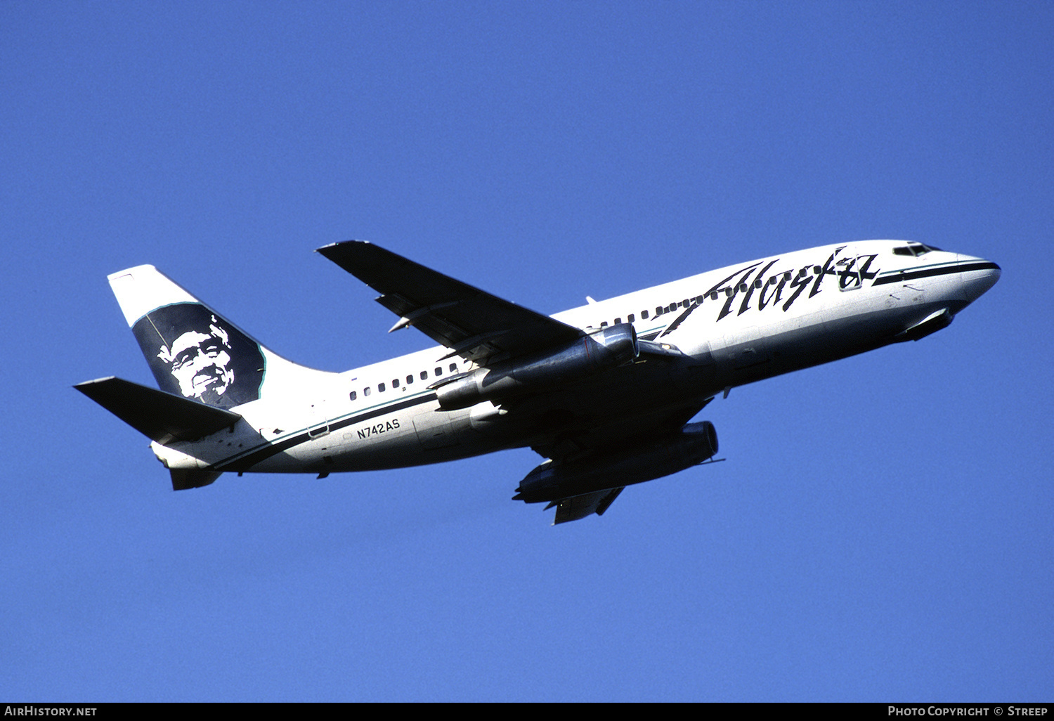 Aircraft Photo of N742AS | Boeing 737-290C/Adv | Alaska Airlines | AirHistory.net #241167