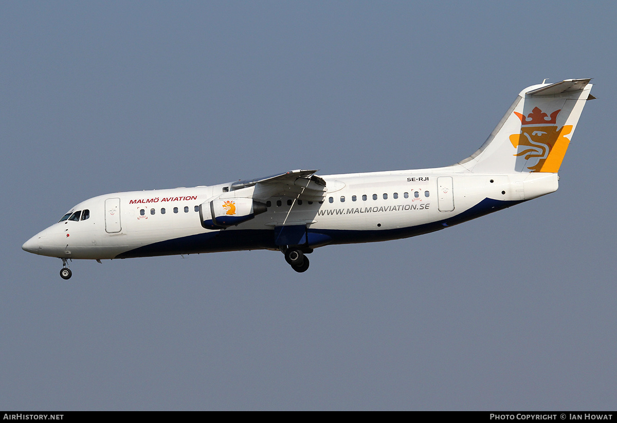 Aircraft Photo of SE-RJI | BAE Systems Avro 146-RJ100 | Malmö Aviation | AirHistory.net #241171