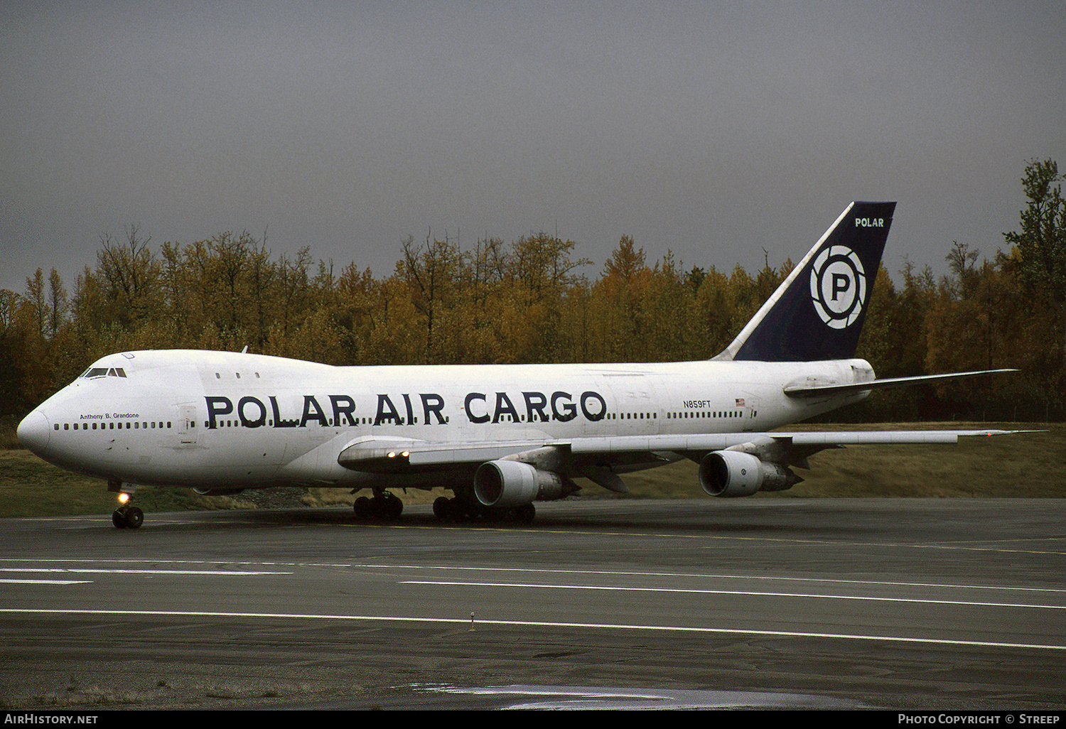 Aircraft Photo of N859FT | Boeing 747-123(SF) | Polar Air Cargo | AirHistory.net #241176