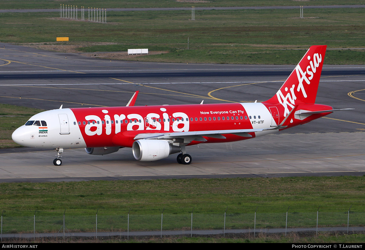 Aircraft Photo of VT-ATF | Airbus A320-216 | AirAsia | AirHistory.net #241182