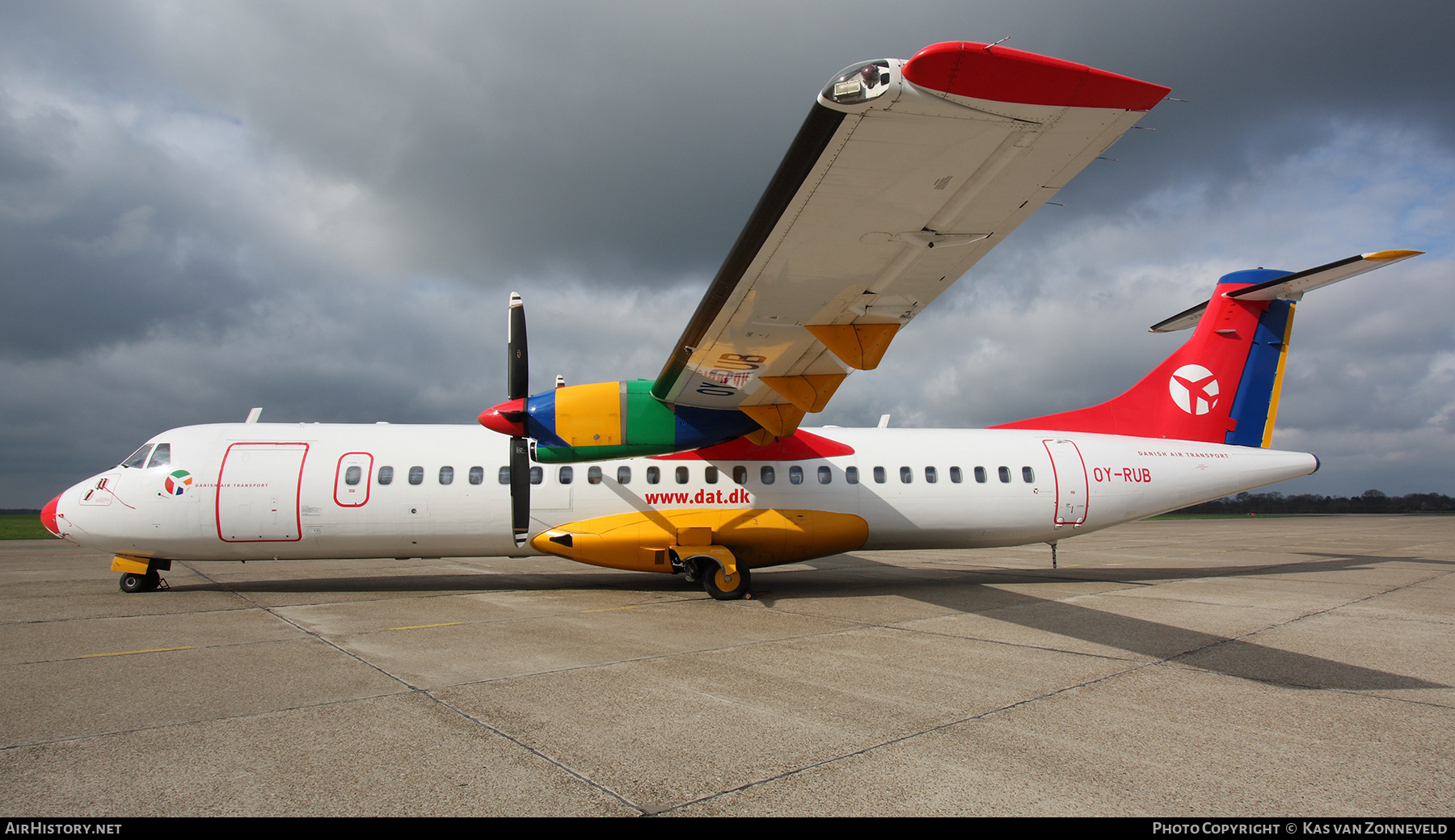 Aircraft Photo of OY-RUB | ATR ATR-72-202 | Danish Air Transport - DAT | AirHistory.net #241192