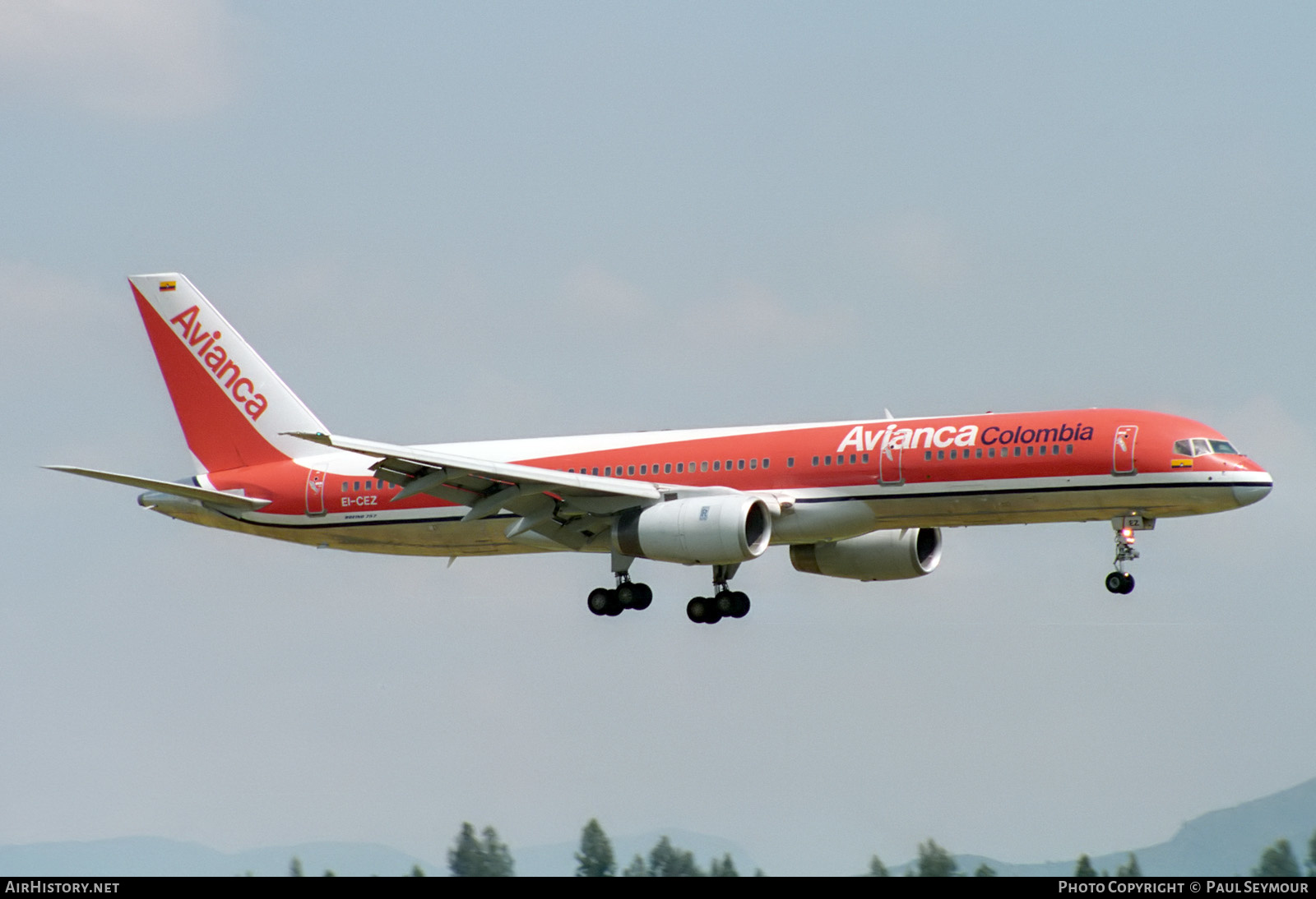 Aircraft Photo of EI-CEZ | Boeing 757-2Y0 | Avianca | AirHistory.net #241194