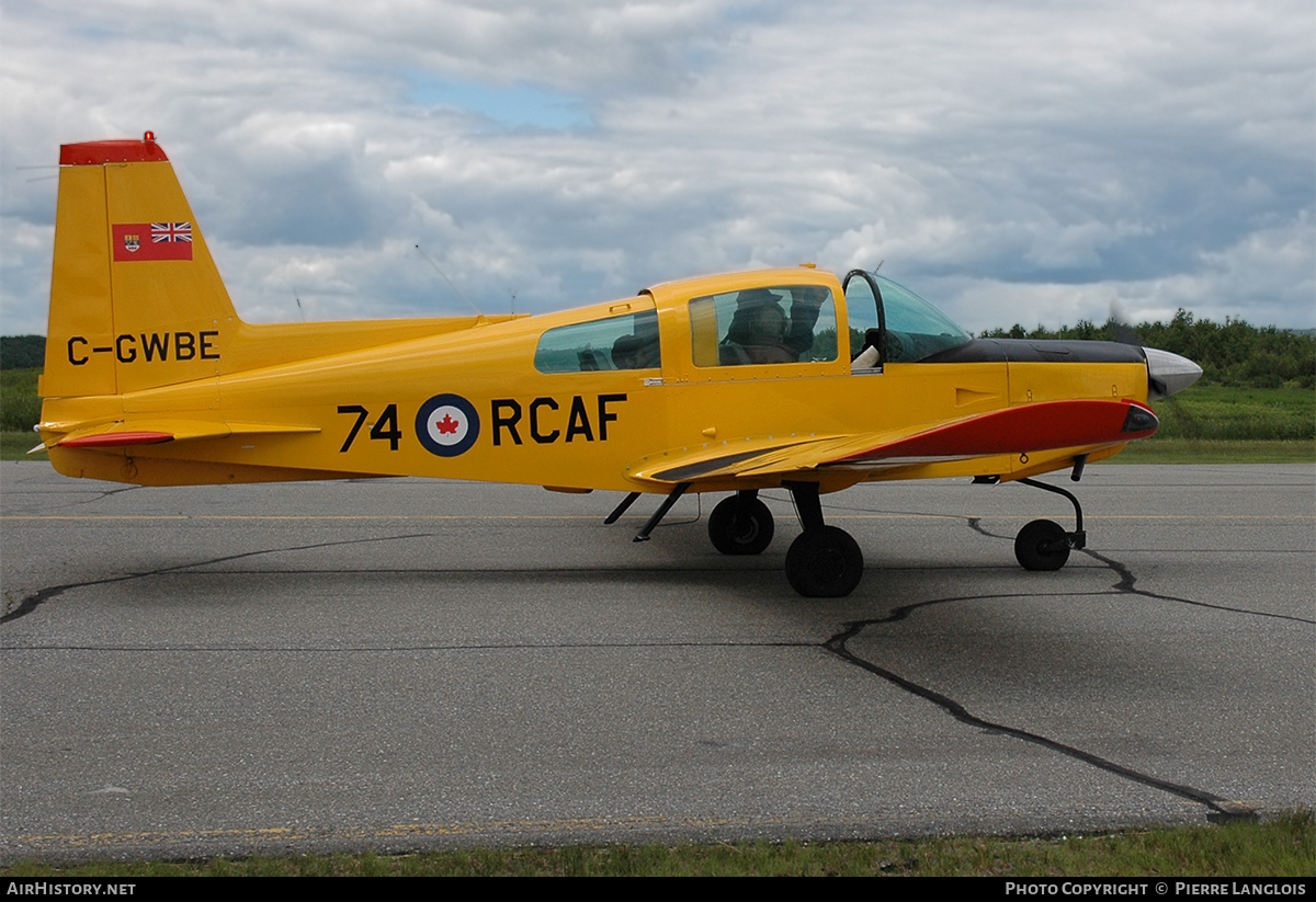 Aircraft Photo of C-GWBE | American AA-5A Traveler | Canada - Air Force | AirHistory.net #241196