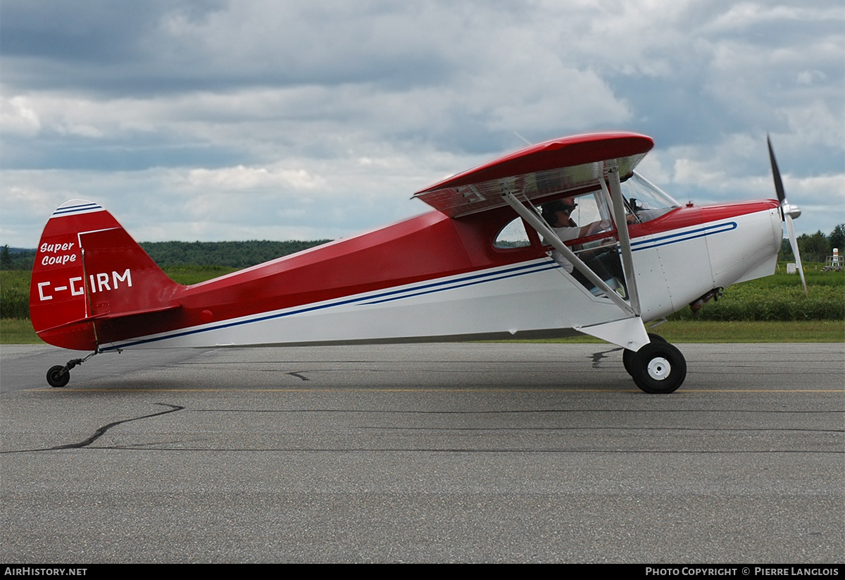 Aircraft Photo of C-GIRM | Piper J-4/Marquis Super Coupe | AirHistory.net #241200