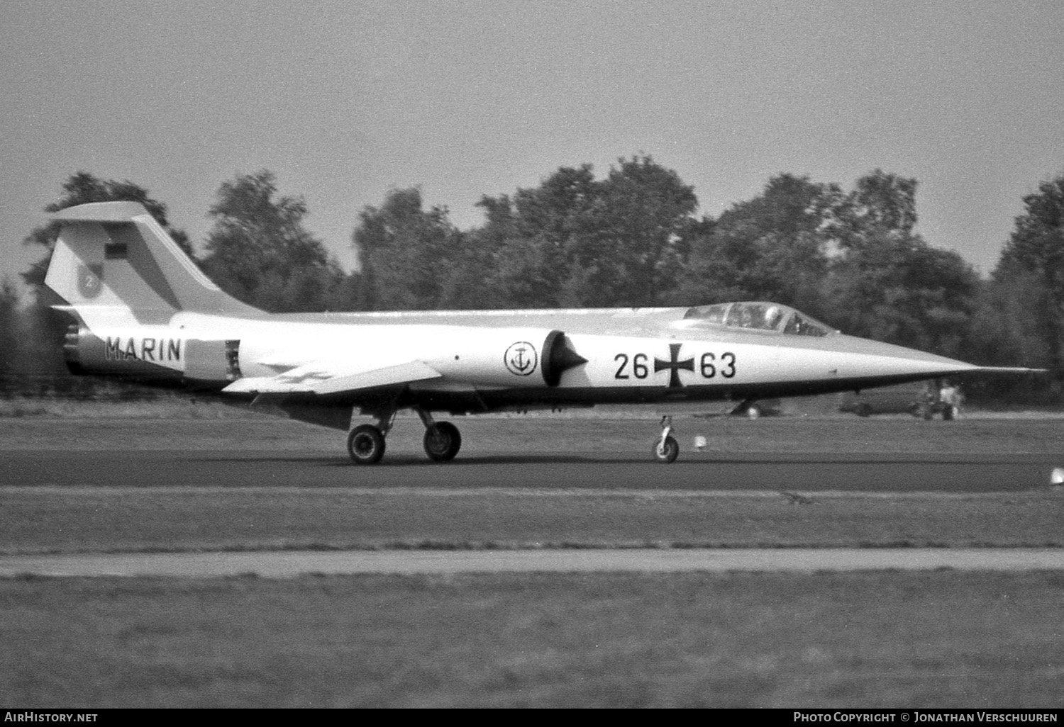 Aircraft Photo of 2663 | Lockheed F-104G Starfighter | Germany - Navy | AirHistory.net #241202
