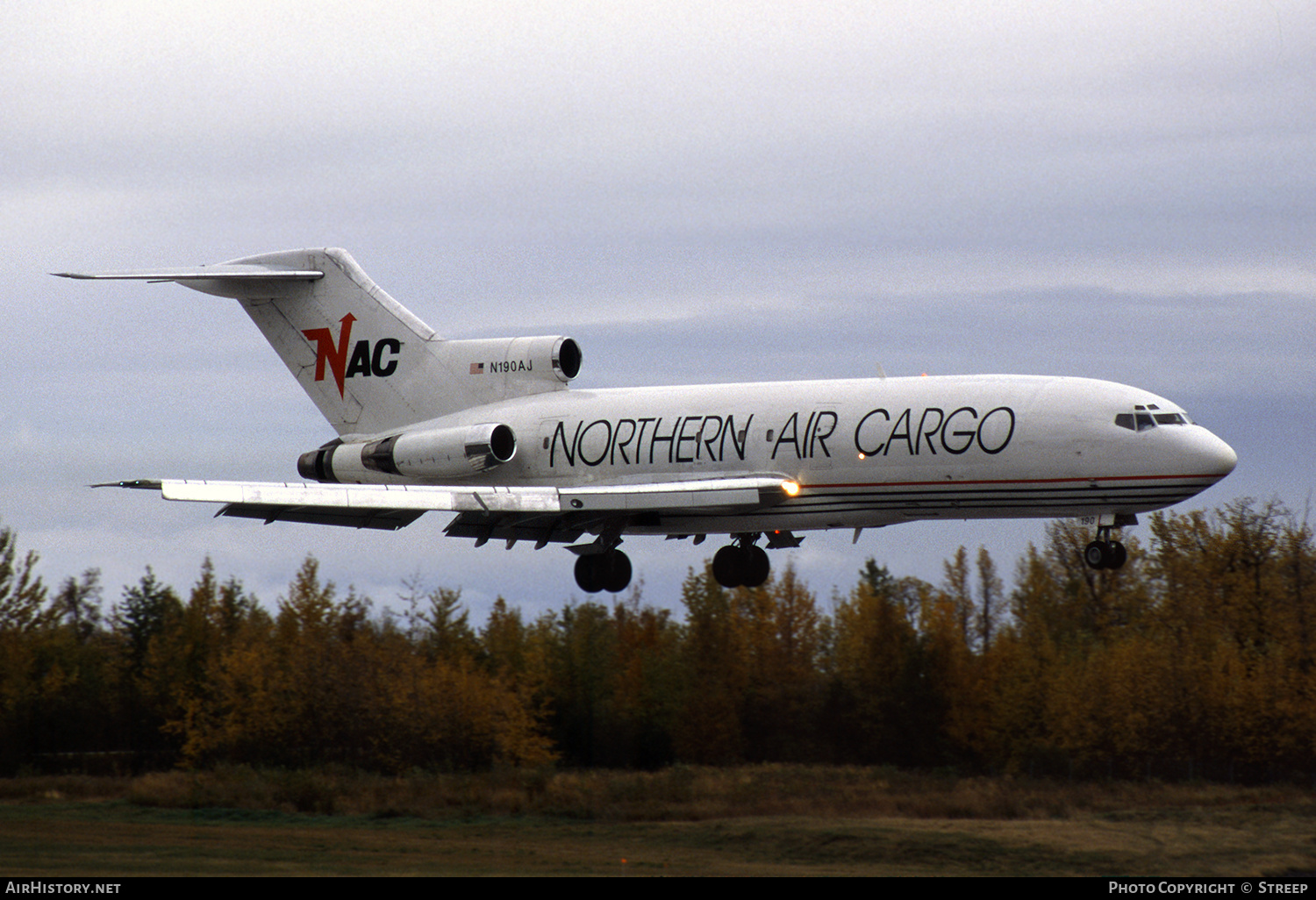 Aircraft Photo of N190AJ | Boeing 727-46(F) | Northern Air Cargo - NAC | AirHistory.net #241219