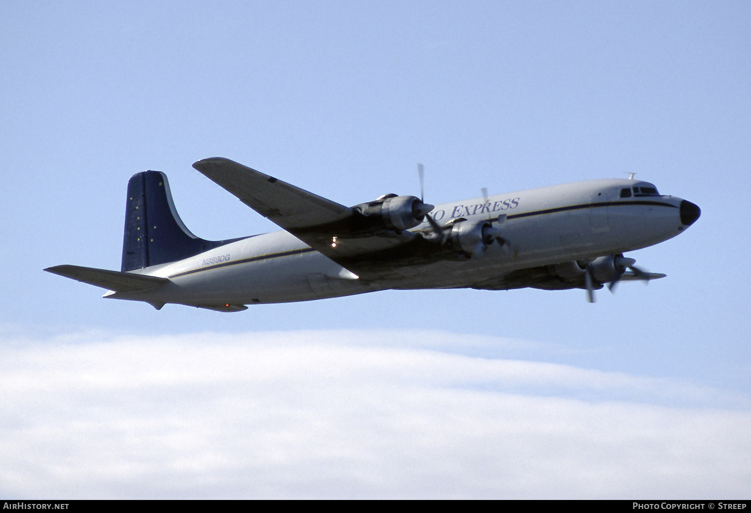 Aircraft Photo of N888DG | Douglas C-118A Liftmaster | Air Cargo Express | AirHistory.net #241238