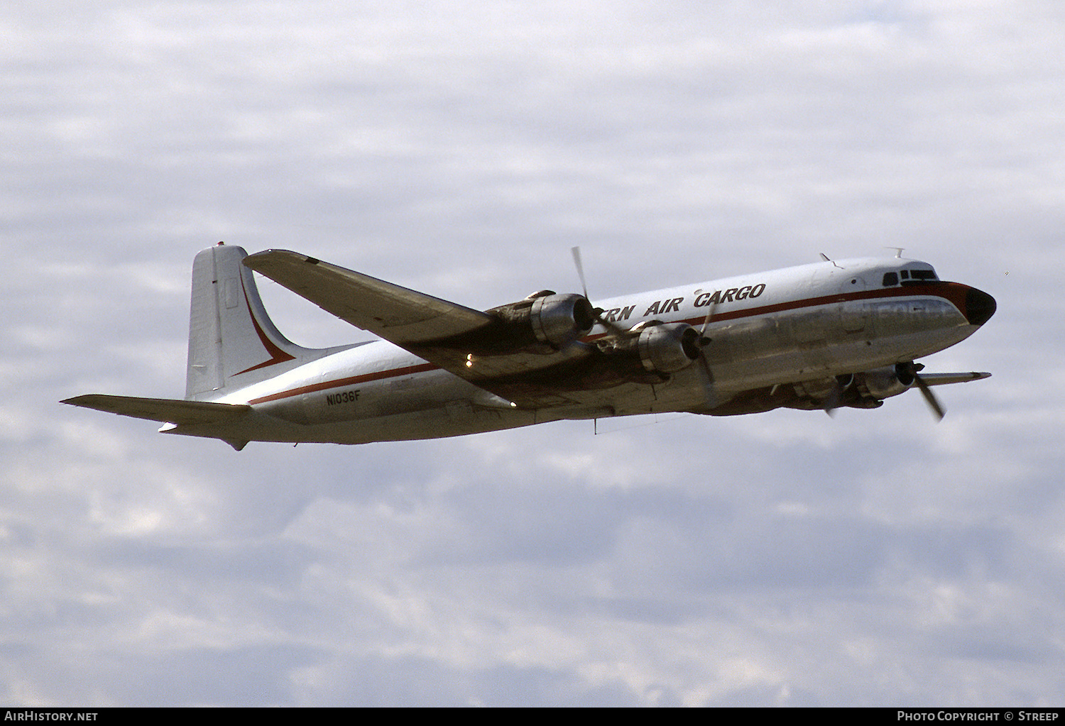 Aircraft Photo of N1036F | Douglas C-118A Liftmaster (DC-6A) | Northern Air Cargo - NAC | AirHistory.net #241247