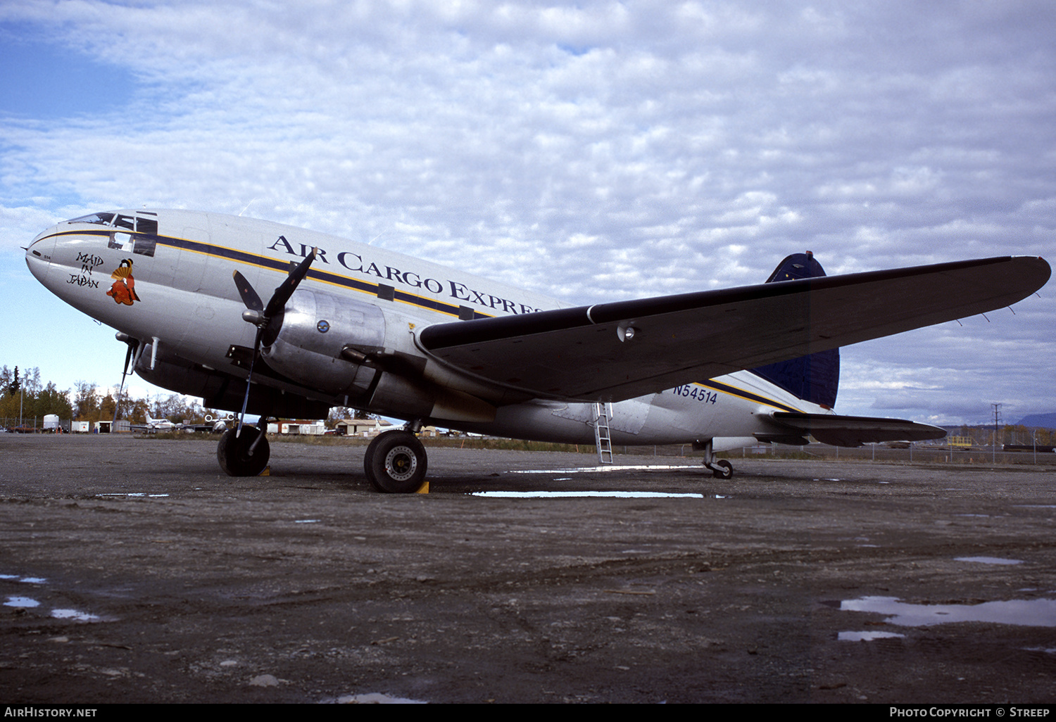 Aircraft Photo of N54514 | Curtiss C-46D Commando | Air Cargo Express | AirHistory.net #241251