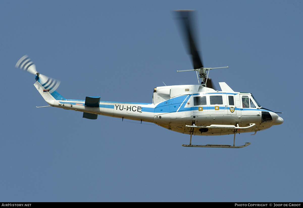 Aircraft Photo of YU-HCE | Agusta AB-212 | Policija | AirHistory.net #241252
