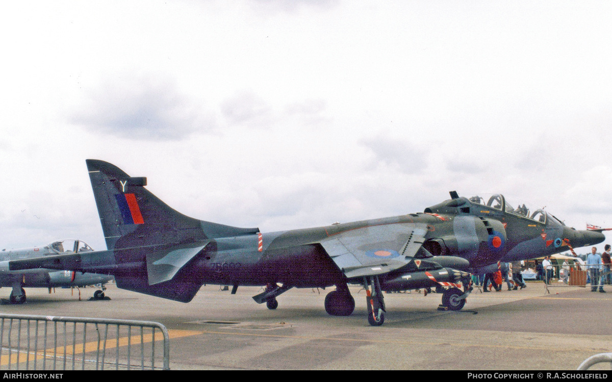 Aircraft Photo of ZB602 | British Aerospace Harrier T4 | UK - Air Force | AirHistory.net #241255