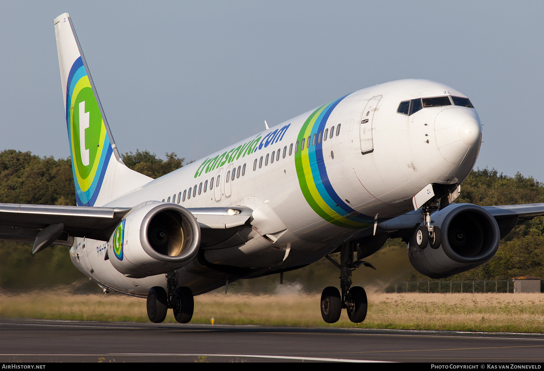 Aircraft Photo of PH-HZL | Boeing 737-8K2 | Transavia | AirHistory.net #241264