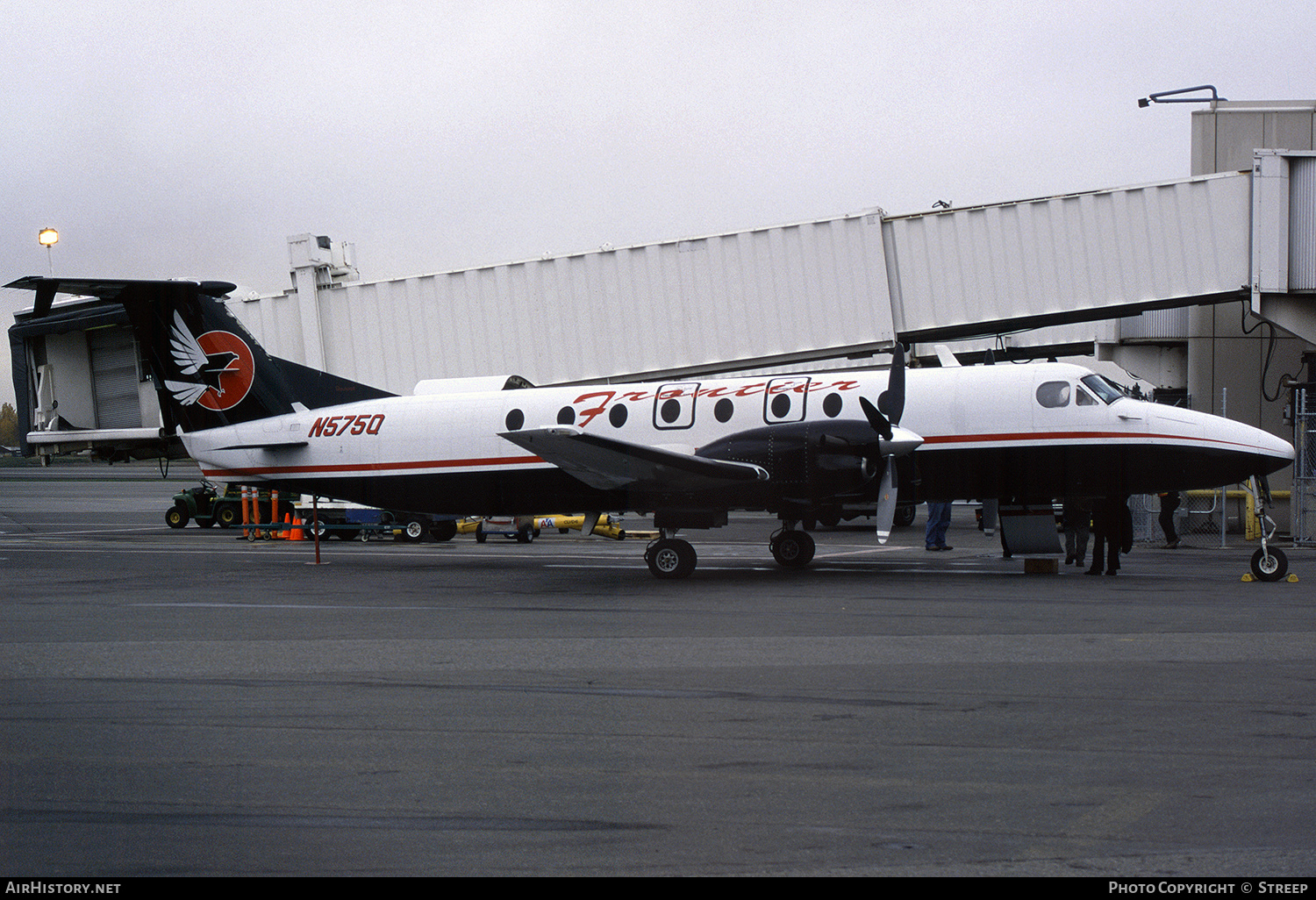 Aircraft Photo of N575Q | Beech 1900C-1 | Frontier Flying Service | AirHistory.net #241273