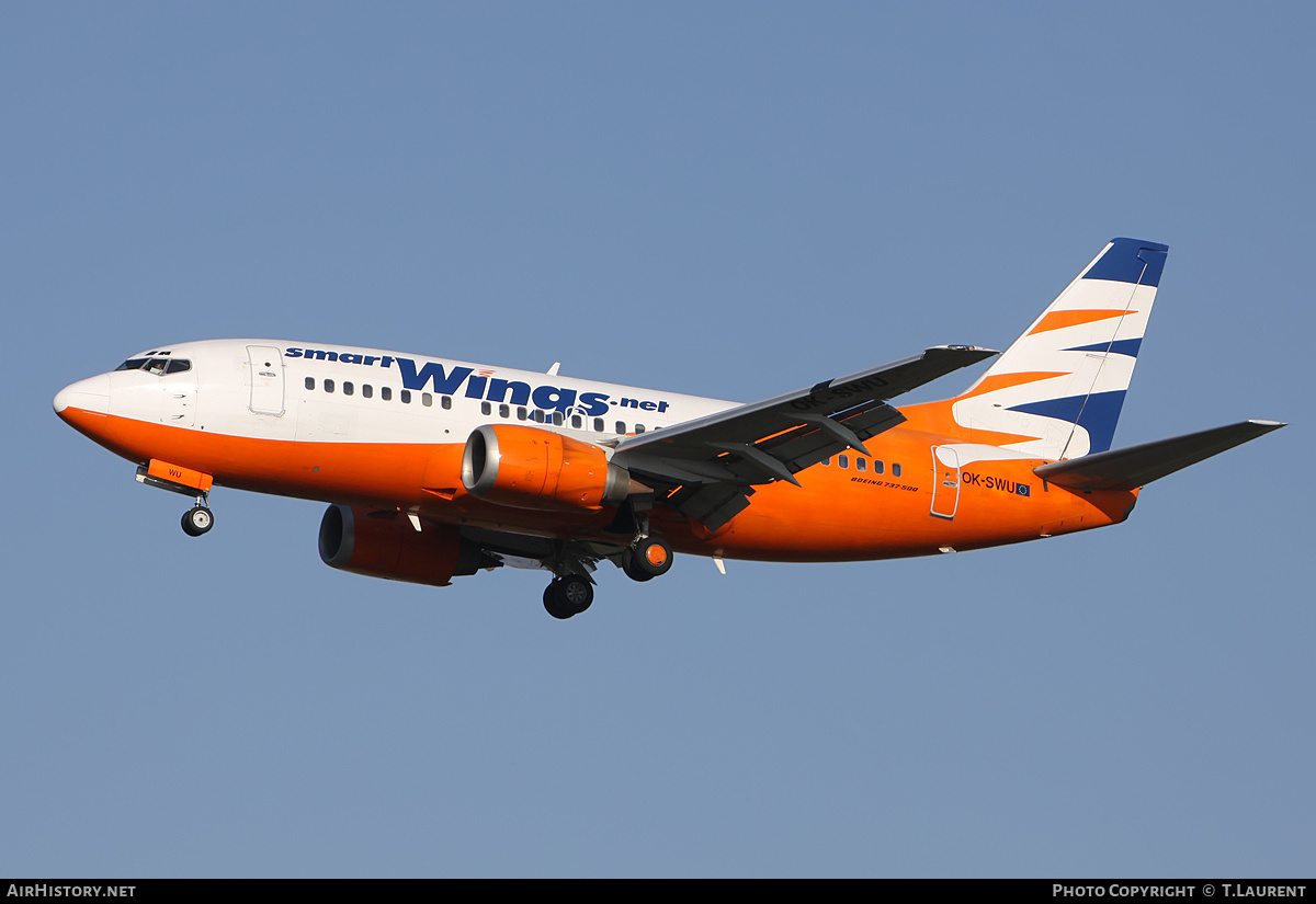 Aircraft Photo of OK-SWU | Boeing 737-522 | Smartwings | AirHistory.net #241276