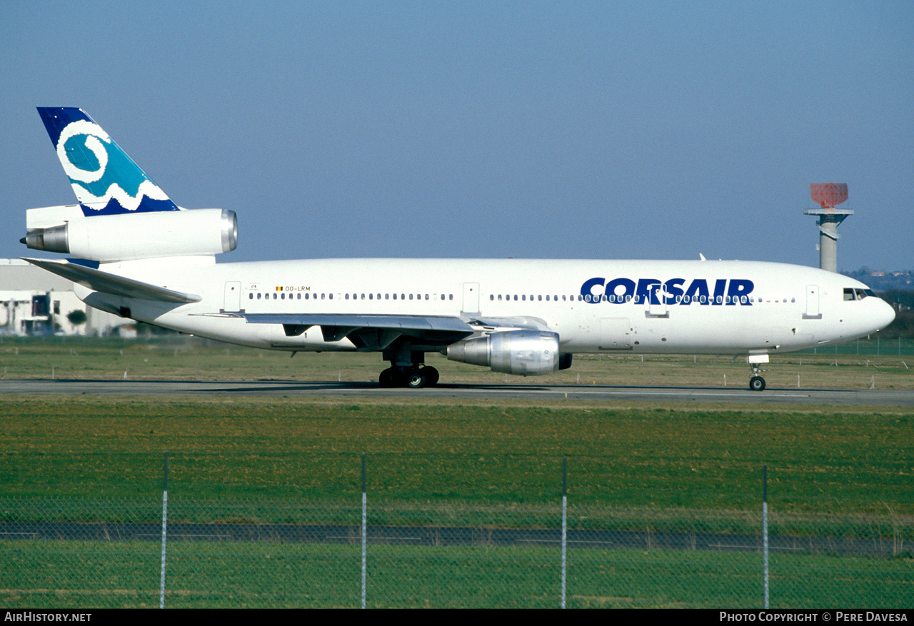 Aircraft Photo of OO-LRM | McDonnell Douglas DC-10-30 | Corsair | AirHistory.net #241283