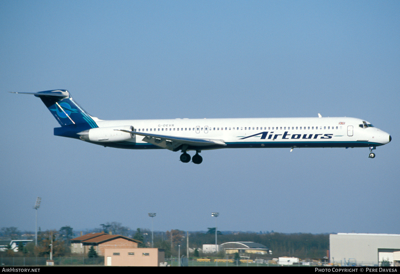 Aircraft Photo of G-DEVR | McDonnell Douglas MD-83 (DC-9-83) | Airtours International | AirHistory.net #241292