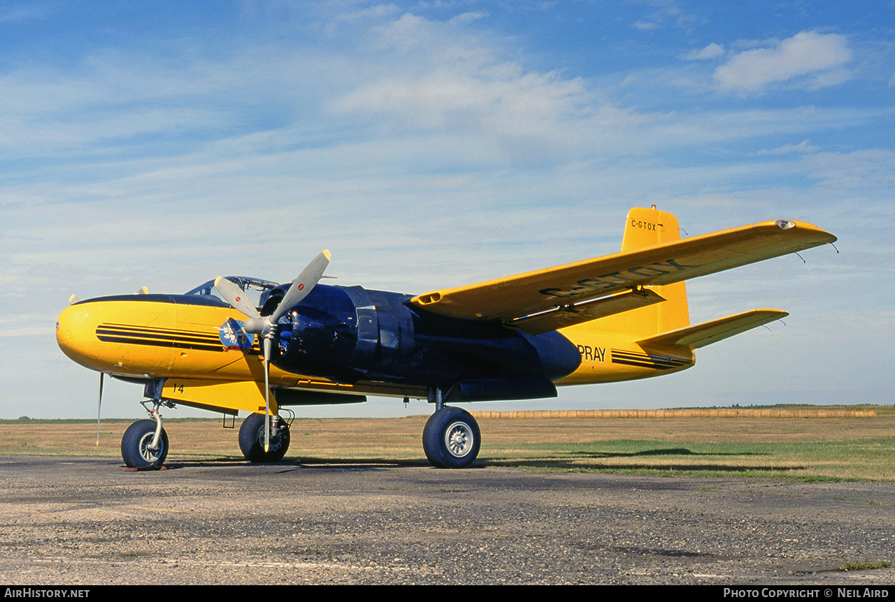 Aircraft Photo of C-GTOX | Douglas B-26/AT Invader | Air Spray | AirHistory.net #241302