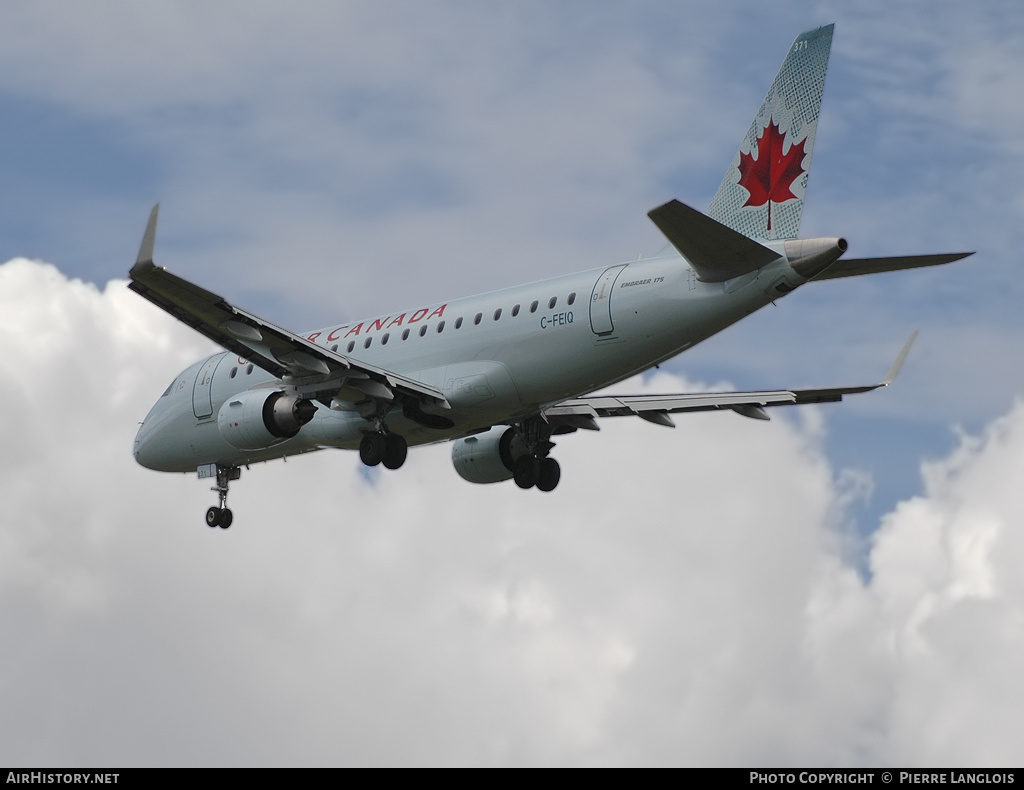 Aircraft Photo of C-FEIQ | Embraer 175LR (ERJ-170-200LR) | Air Canada | AirHistory.net #241311