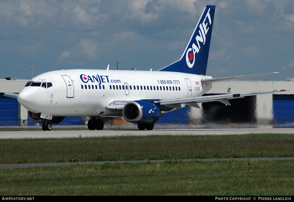 Aircraft Photo of C-FCFR | Boeing 737-522 | CanJet Airlines | AirHistory.net #241313