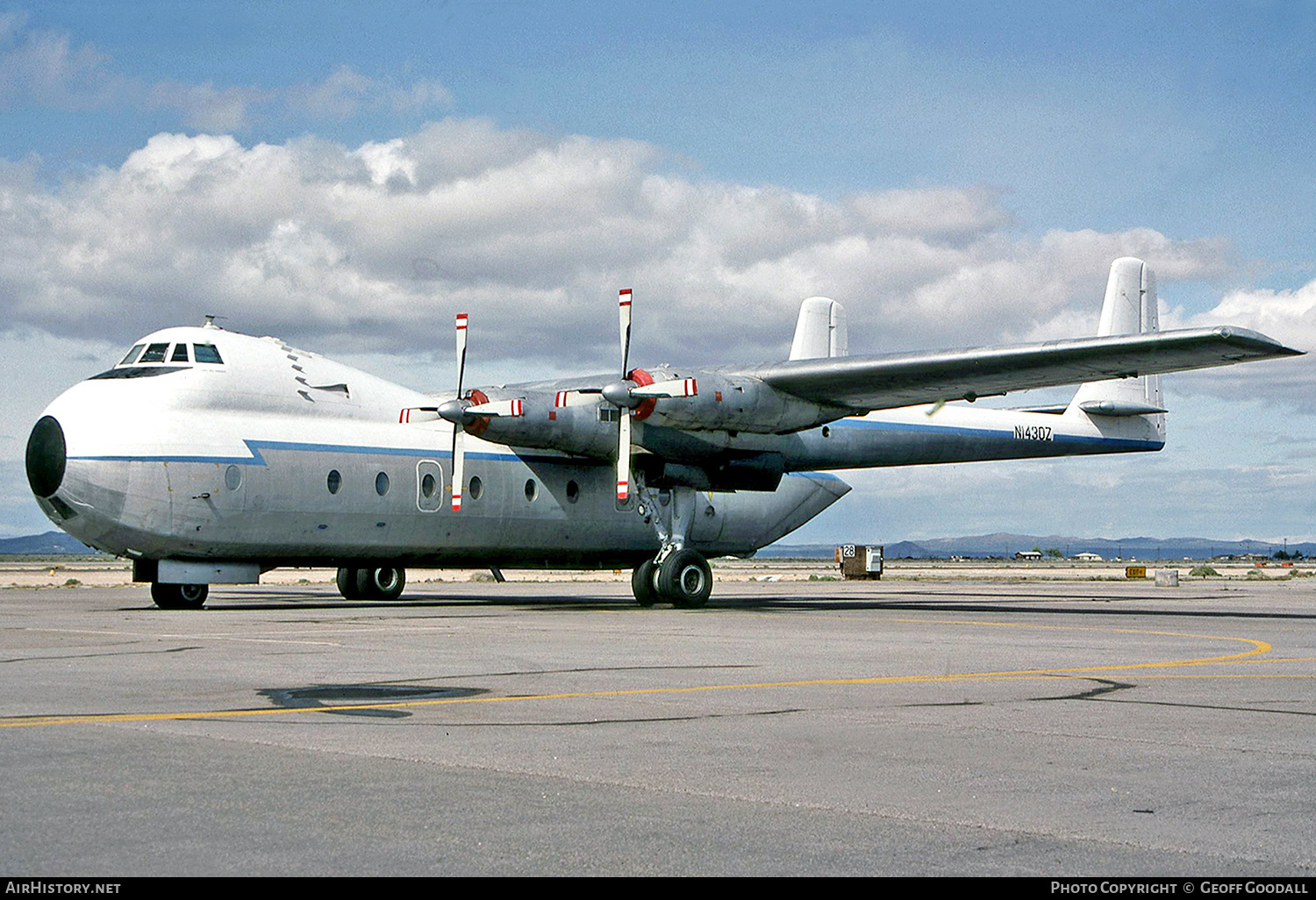 Aircraft Photo of N1430Z | Armstrong Whitworth AW-660 Argosy T.2 | AirHistory.net #241317