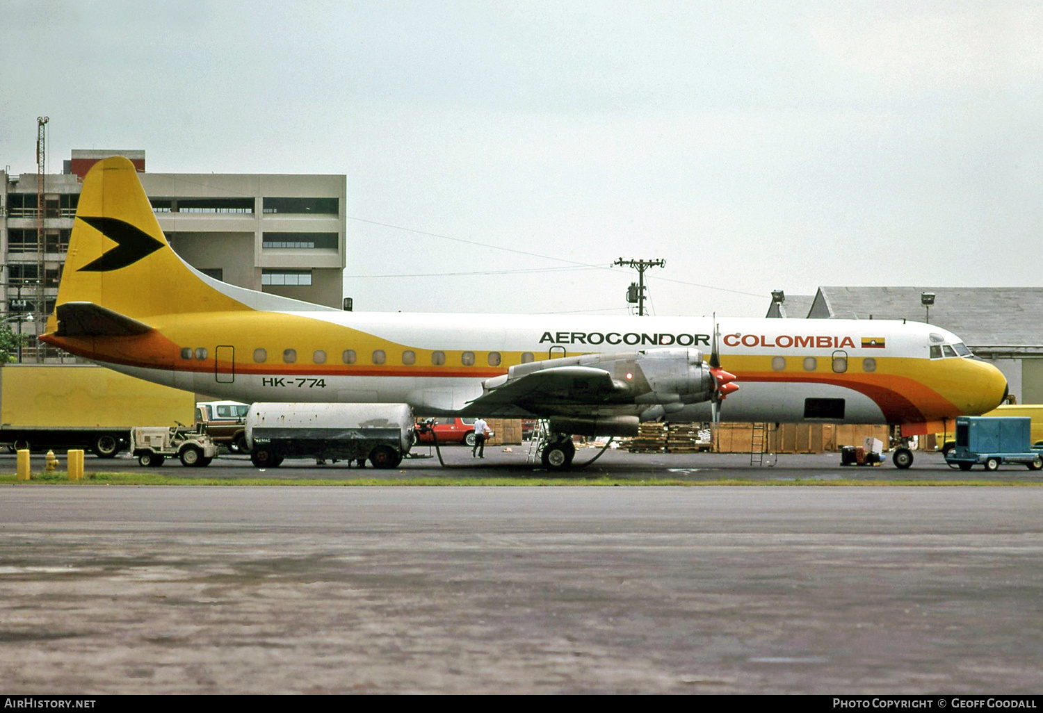 Aircraft Photo of HK-774 | Lockheed L-188A Electra | Aerocóndor | AirHistory.net #241324