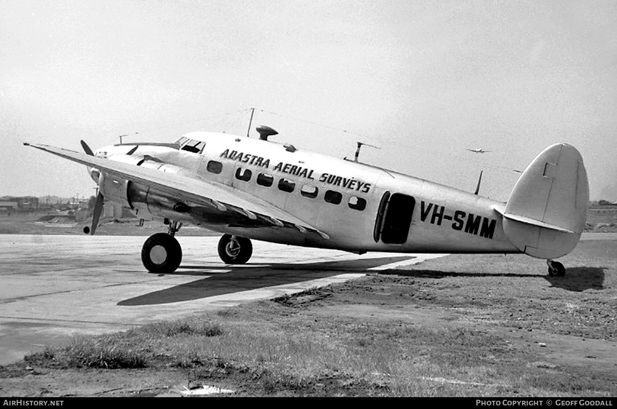 Aircraft Photo of VH-SMM | Lockheed 414 Hudson Mk.IIIA | Adastra Aerial Surveys | AirHistory.net #241333
