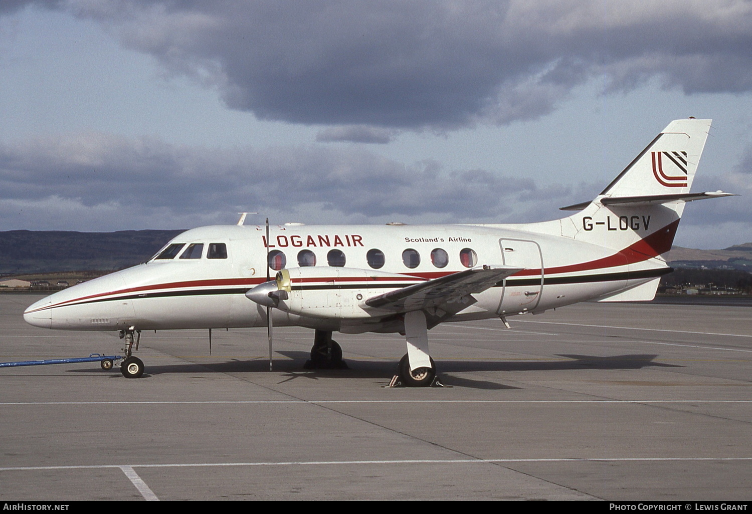 Aircraft Photo of G-LOGV | British Aerospace BAe-3102 Jetstream 31 | Loganair | AirHistory.net #241356