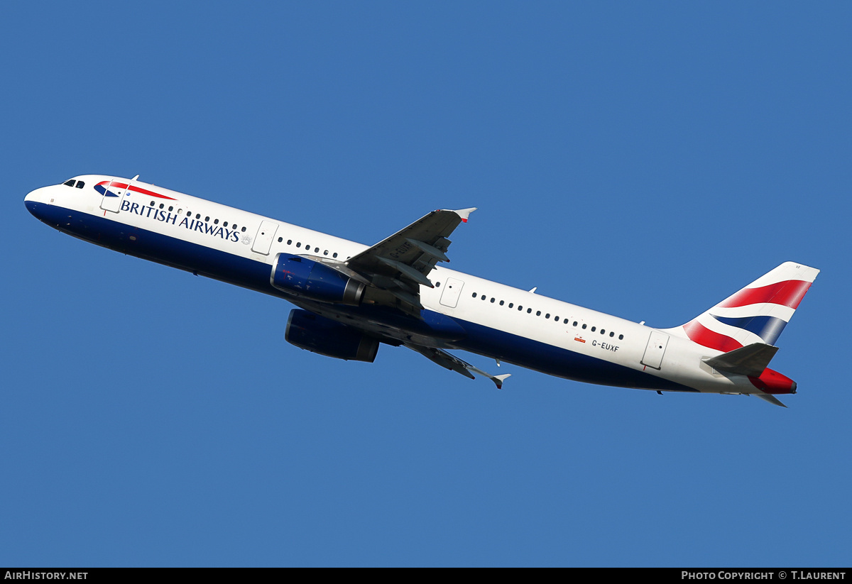 Aircraft Photo of G-EUXF | Airbus A321-231 | British Airways | AirHistory.net #241361