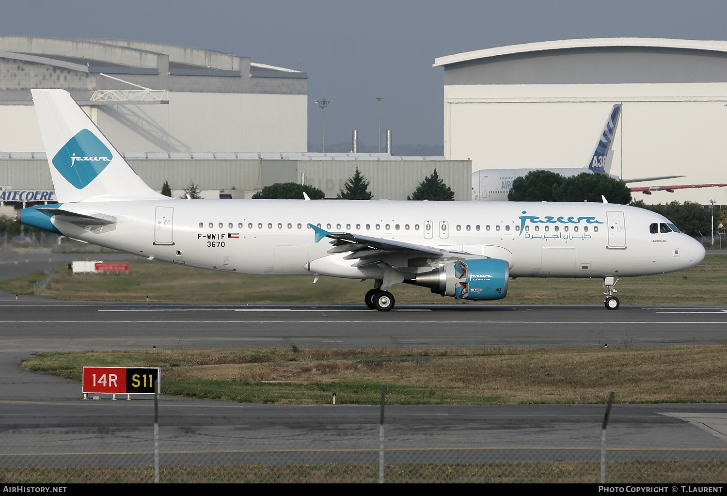 Aircraft Photo of F-WWIF | Airbus A320-214 | Jazeera Airways | AirHistory.net #241362