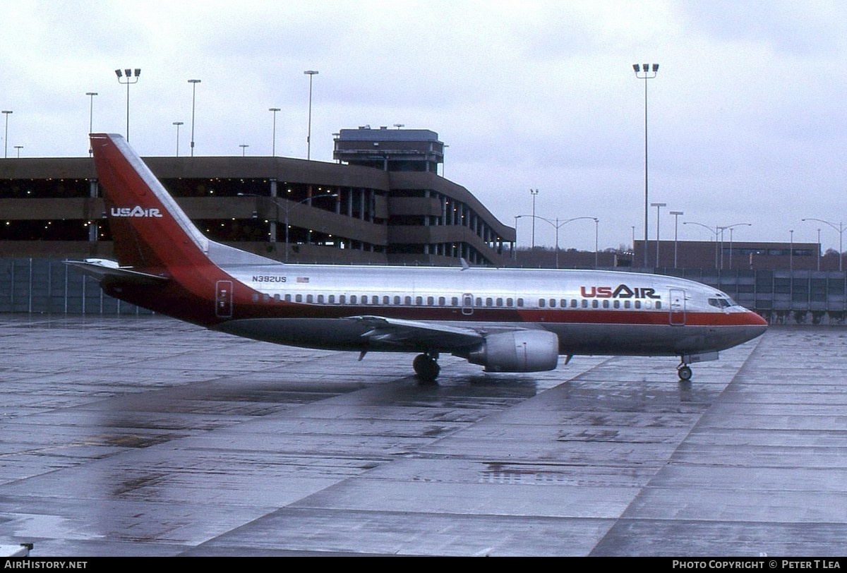 Aircraft Photo of N392US | Boeing 737-3B7 | USAir | AirHistory.net #241367