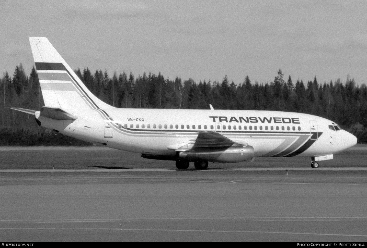 Aircraft Photo of SE-DKG | Boeing 737-205 | Transwede Airways | AirHistory.net #241370