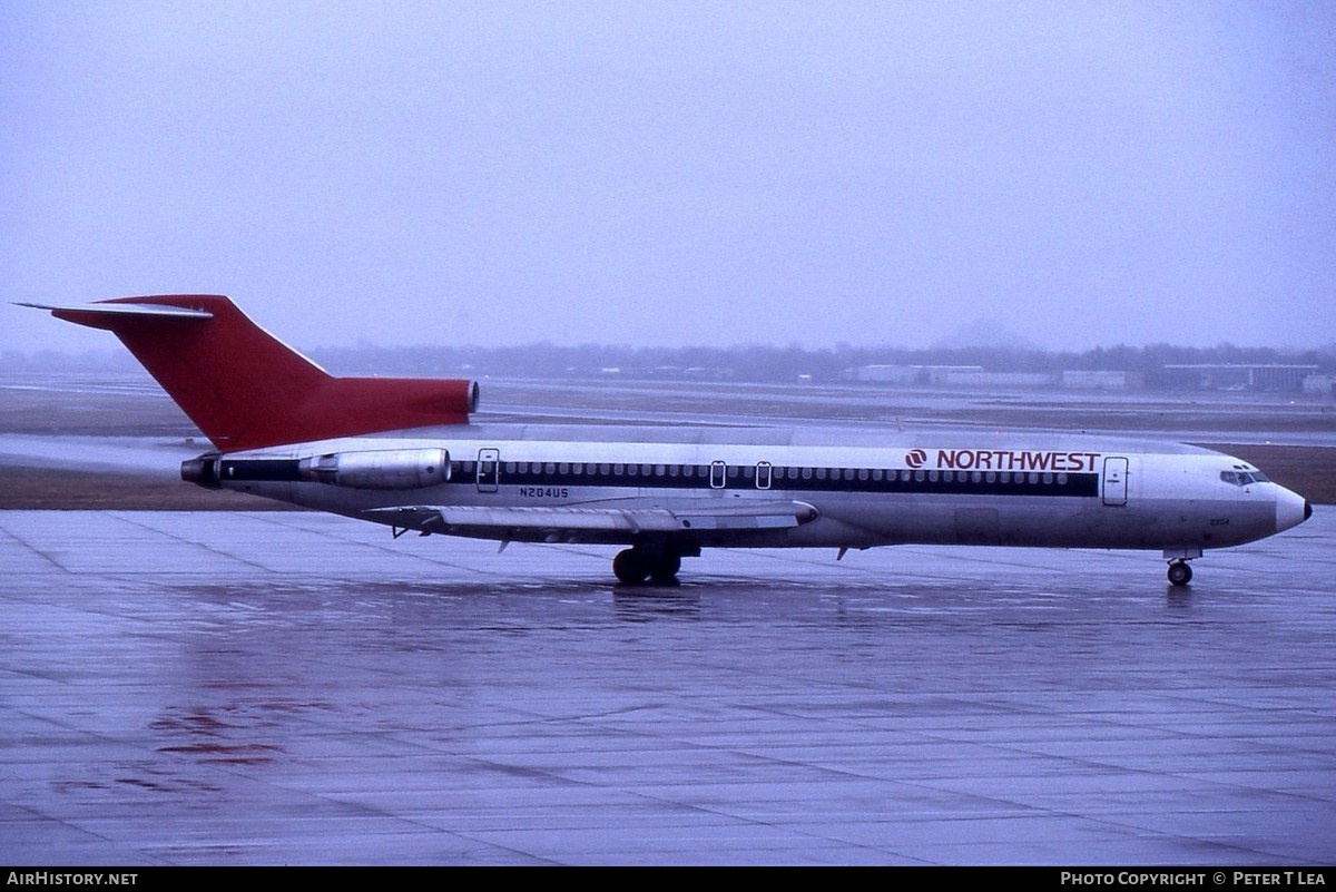 Aircraft Photo of N204US | Boeing 727-251 | Northwest Airlines | AirHistory.net #241371