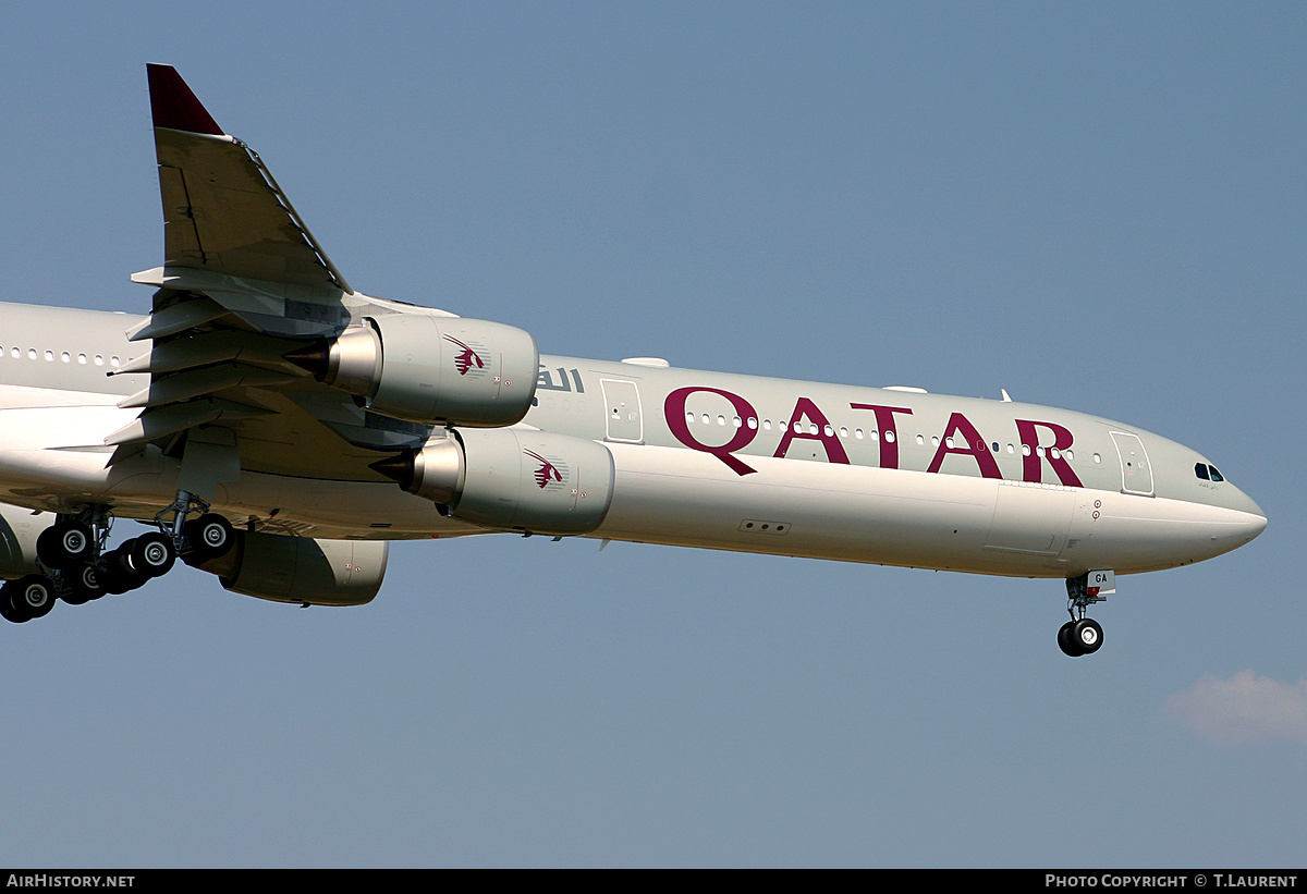 Aircraft Photo of F-WWCP | Airbus A340-642 | Qatar Airways | AirHistory.net #241381