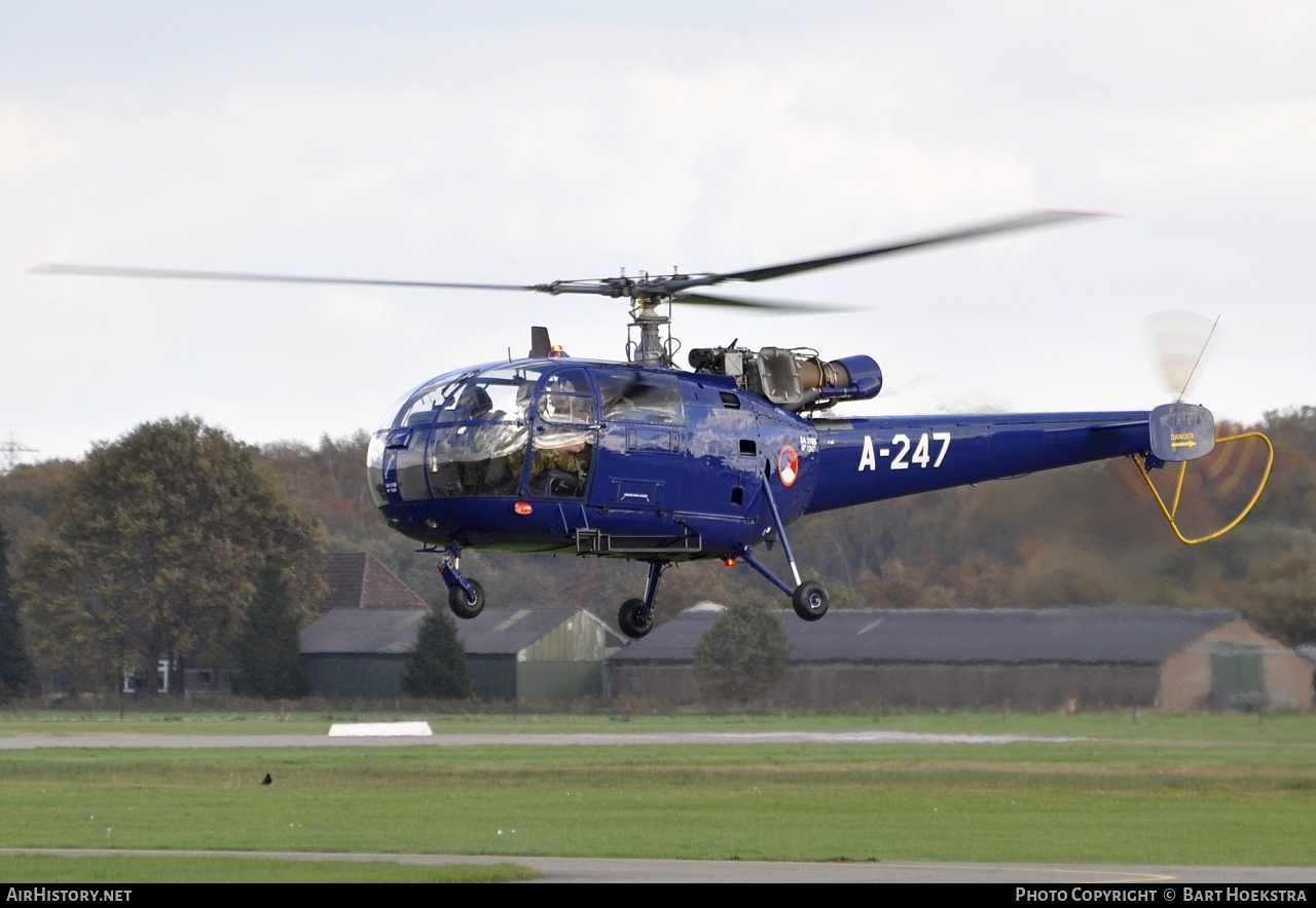 Aircraft Photo of A-247 | Sud SA-316B Alouette III | Netherlands - Air Force | AirHistory.net #241391