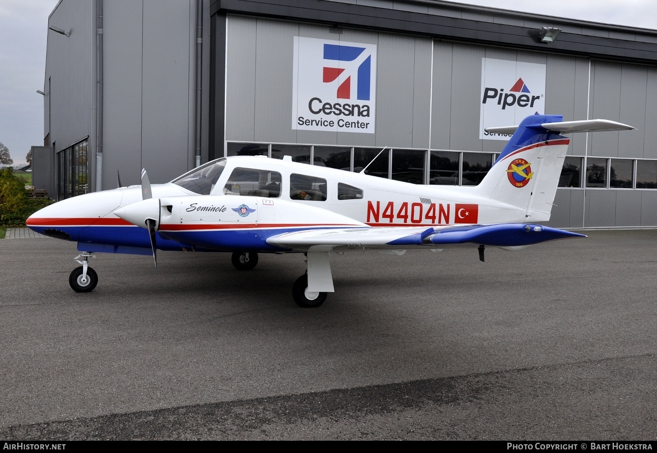 Aircraft Photo of N4404N | Piper PA-44-180 Seminole | THK - Türk Hava Kurumu | AirHistory.net #241398