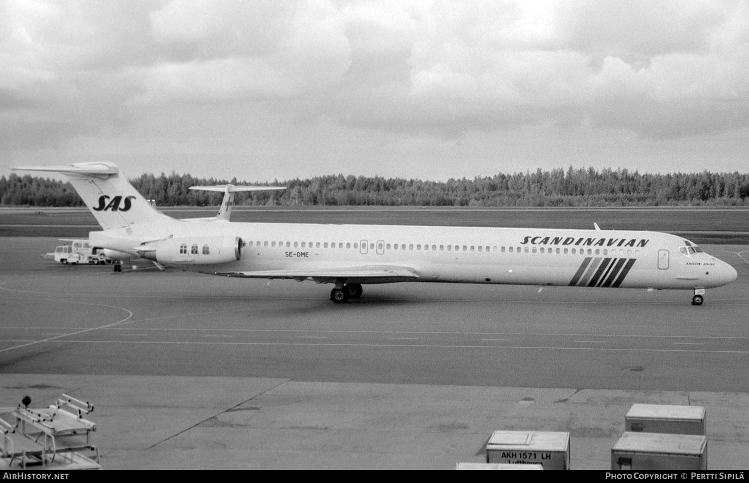 Aircraft Photo of SE-DME | McDonnell Douglas MD-81 (DC-9-81) | Scandinavian Airlines - SAS | AirHistory.net #241401