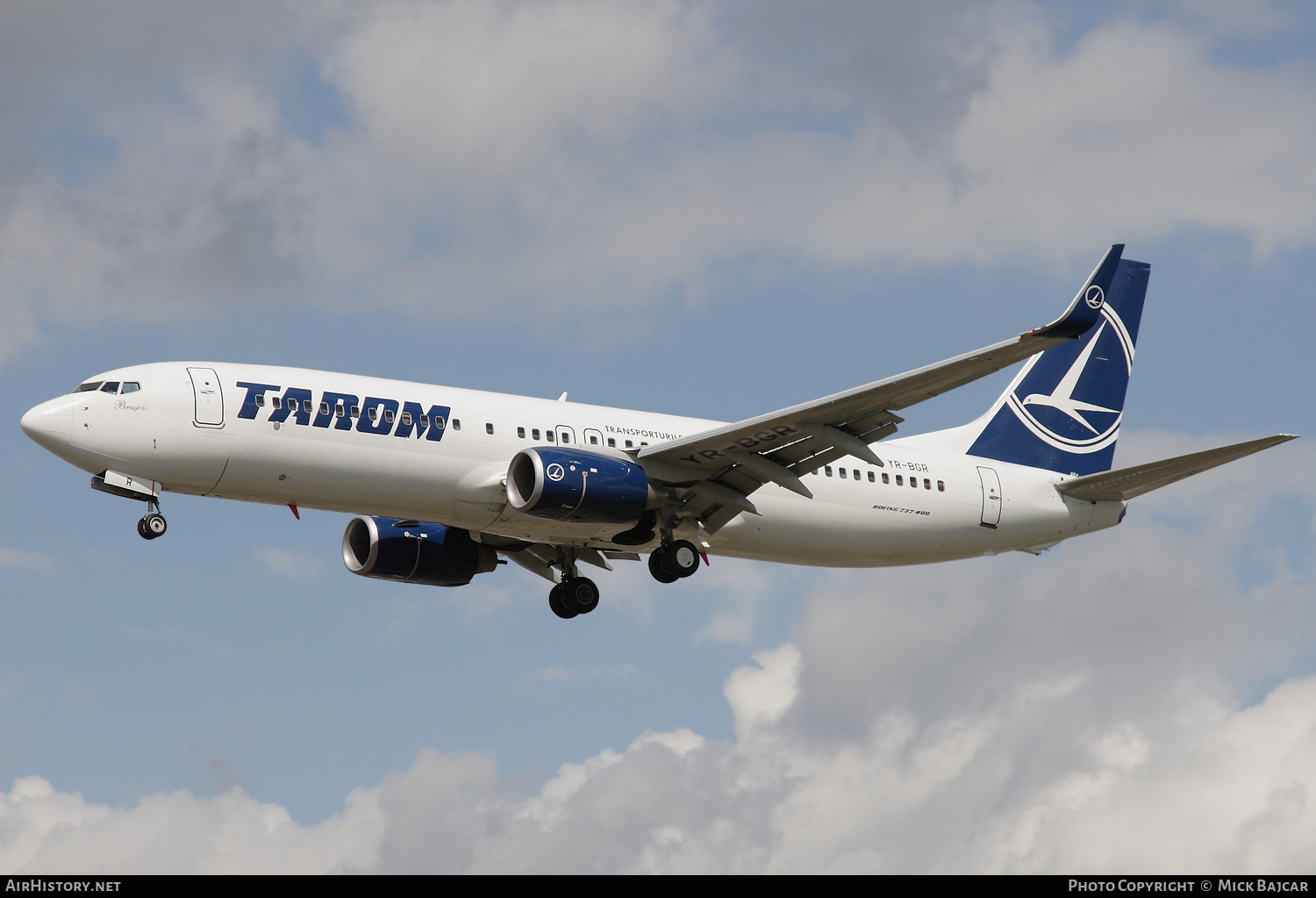 Aircraft Photo of YR-BGR | Boeing 737-86J | TAROM - Transporturile Aeriene Române | AirHistory.net #241408