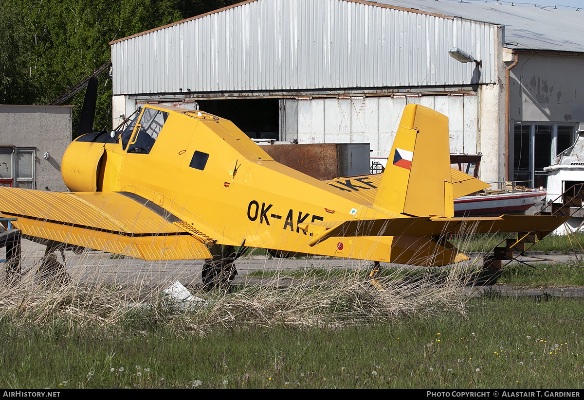 Aircraft Photo of OK-AKF | Zlin Z-37A Cmelak | AirHistory.net #241409