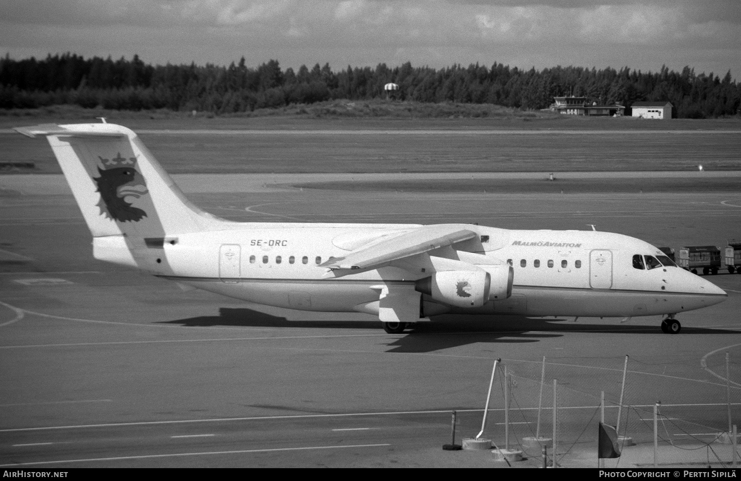 Aircraft Photo of SE-DRC | British Aerospace BAe-146-200 | Malmö Aviation | AirHistory.net #241416