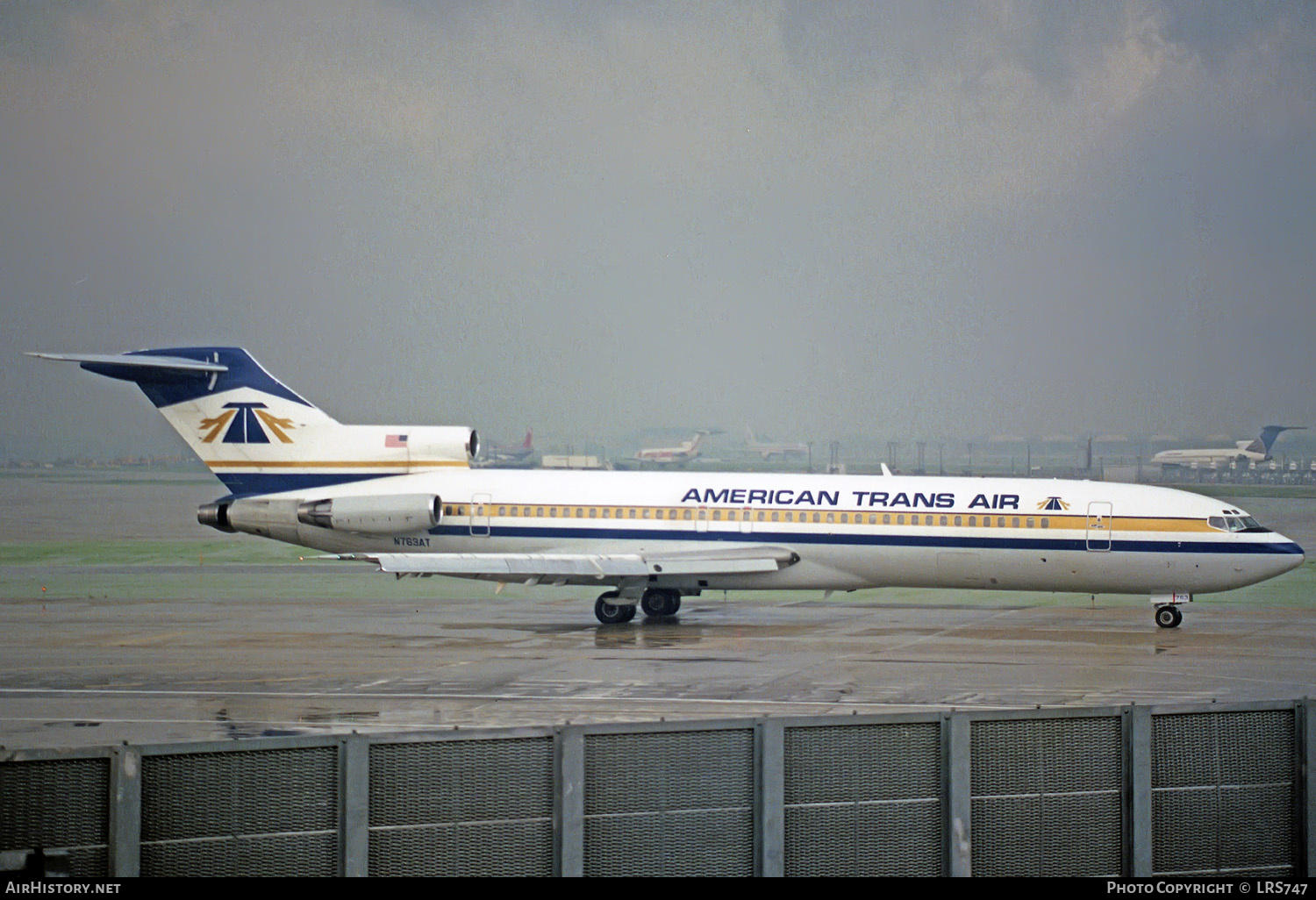 Aircraft Photo of N763AT | Boeing 727-264/Adv | American Trans Air - ATA | AirHistory.net #241419