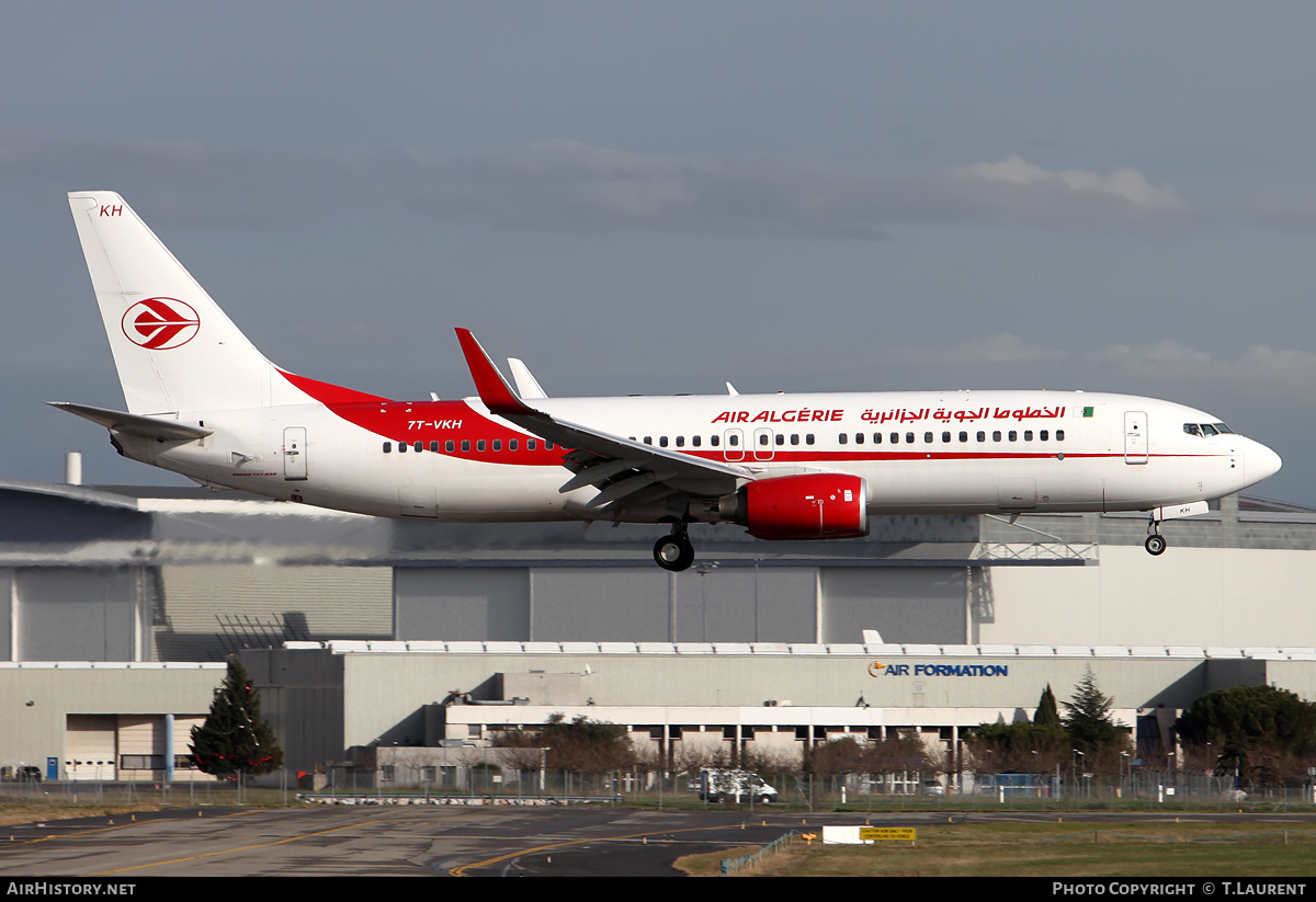 Aircraft Photo of 7T-VKH | Boeing 737-8D6 | Air Algérie | AirHistory.net #241428