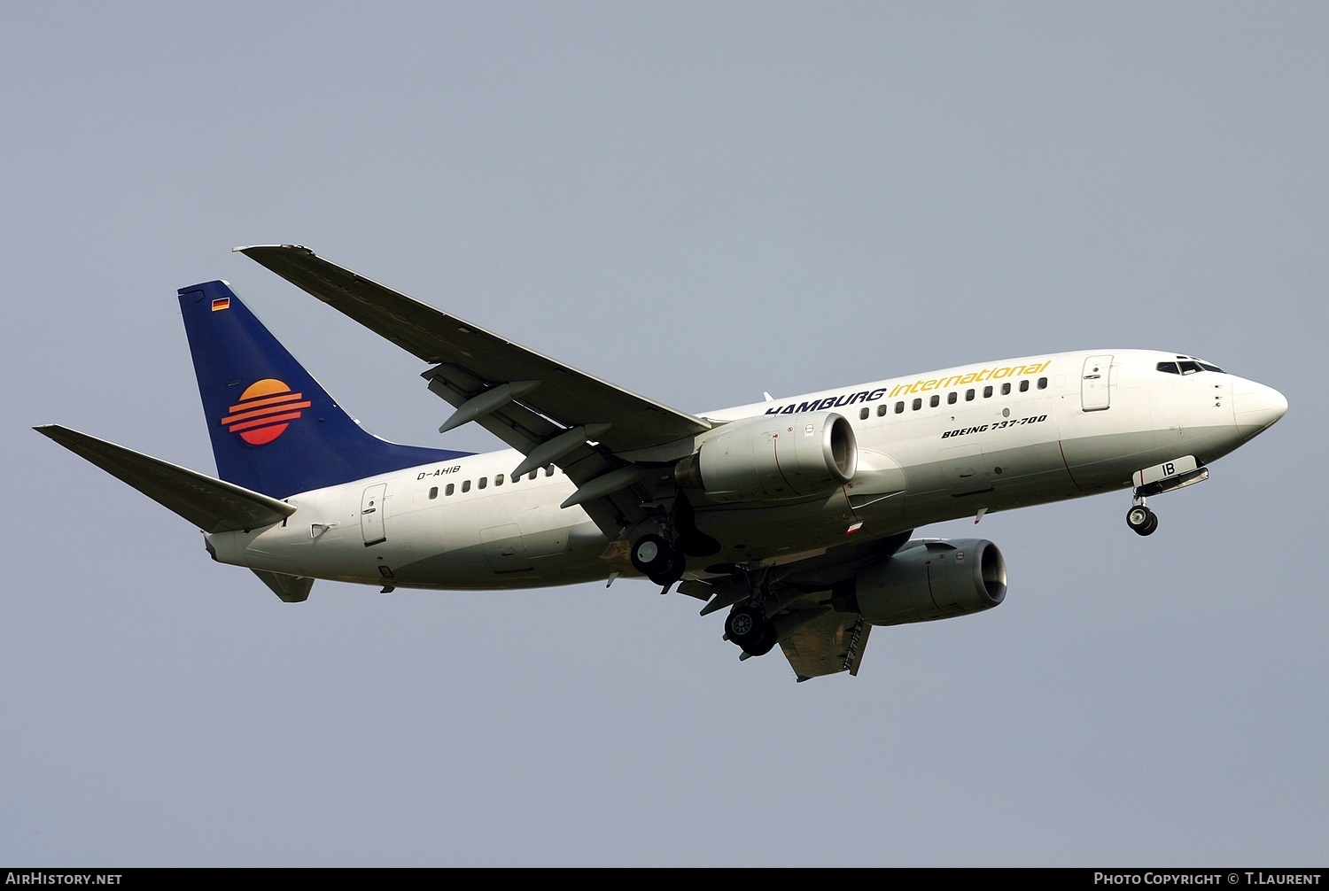 Aircraft Photo of D-AHIB | Boeing 737-73S | Hamburg International | AirHistory.net #241429