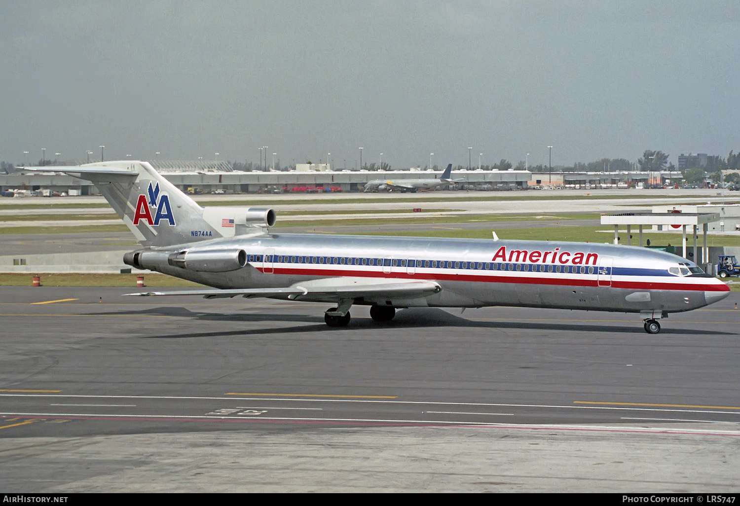 Aircraft Photo of N874AA | Boeing 727-223/Adv | American Airlines | AirHistory.net #241455