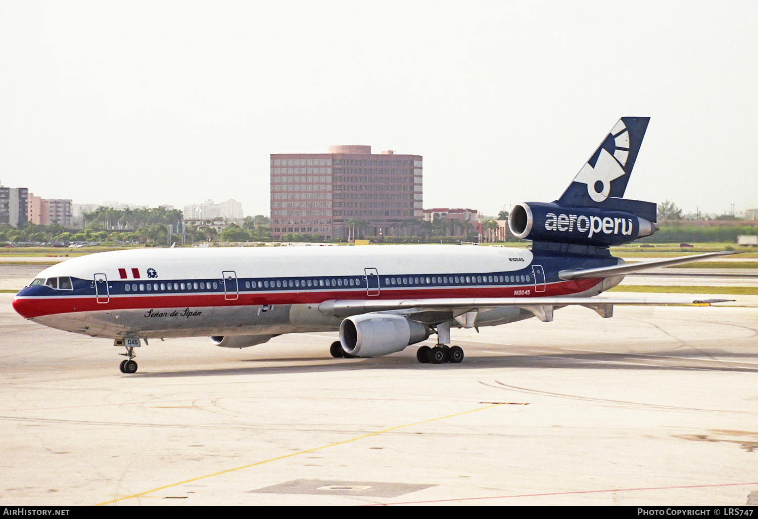 Aircraft Photo of N10045 | McDonnell Douglas DC-10-15 | AeroPeru | AirHistory.net #241456