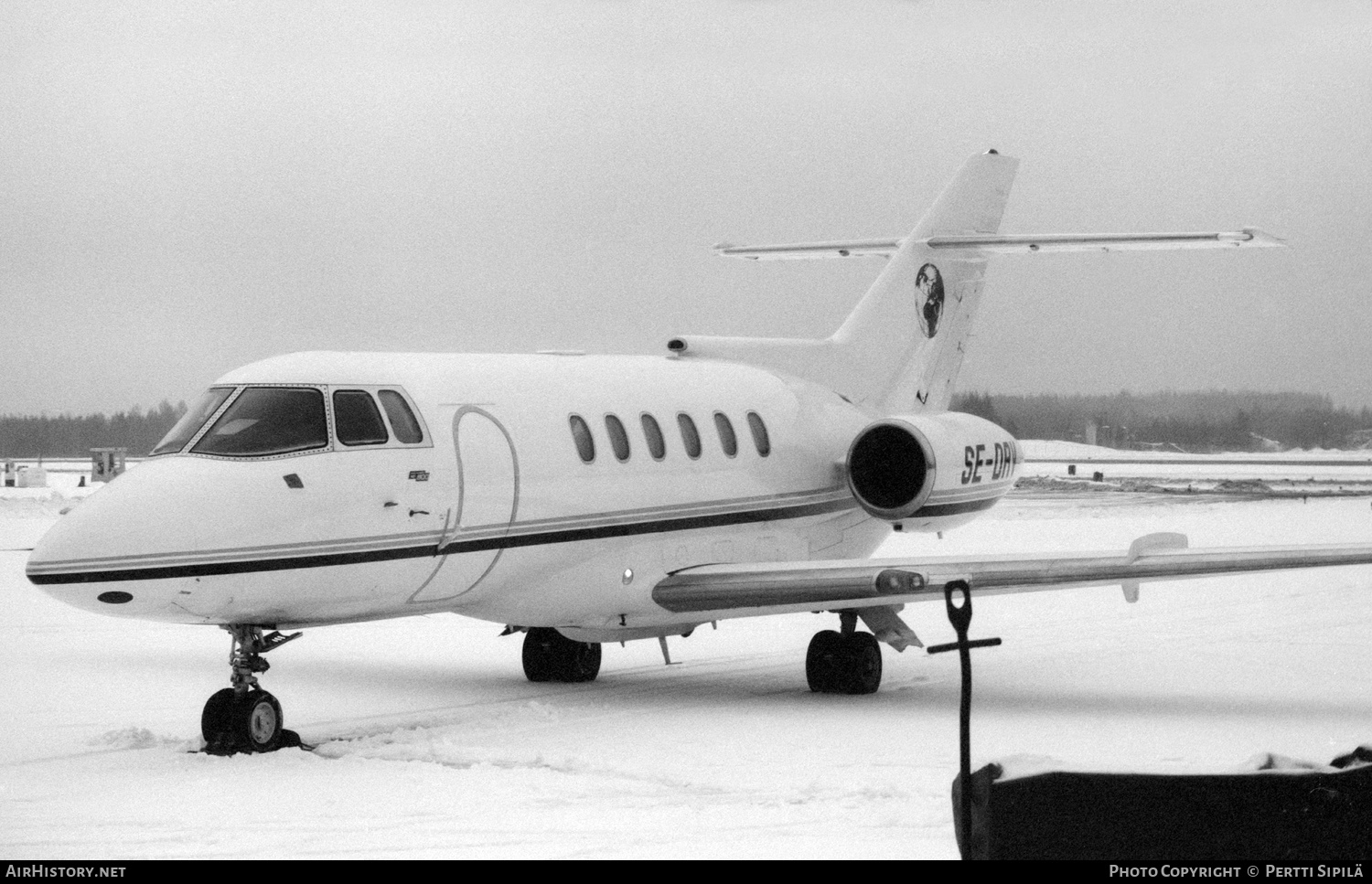 Aircraft Photo of SE-DRV | British Aerospace BAe-125-800B | AirHistory.net #241470