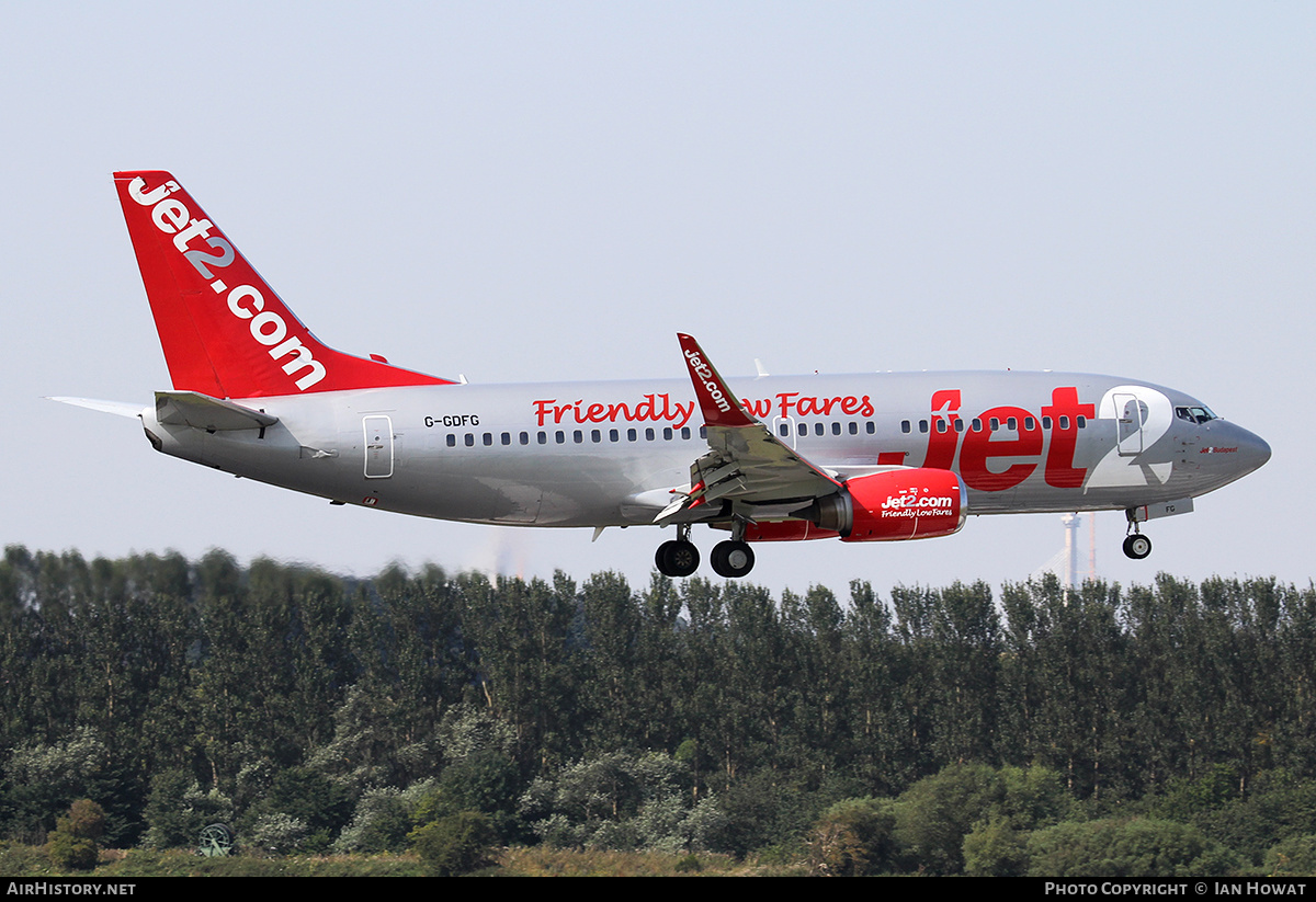 Aircraft Photo of G-GDFG | Boeing 737-36Q | Jet2 | AirHistory.net #241475