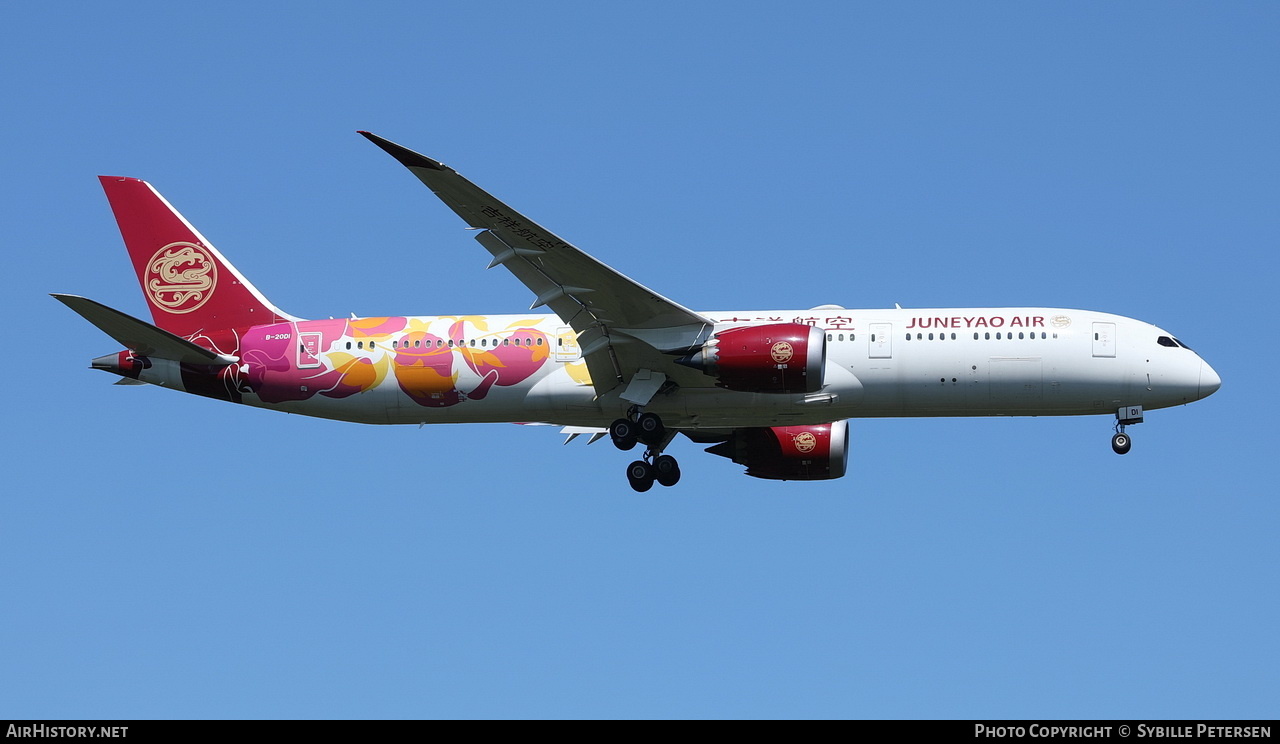 Aircraft Photo of B-20D1 | Boeing 787-9 Dreamliner | Juneyao Airlines | AirHistory.net #241483