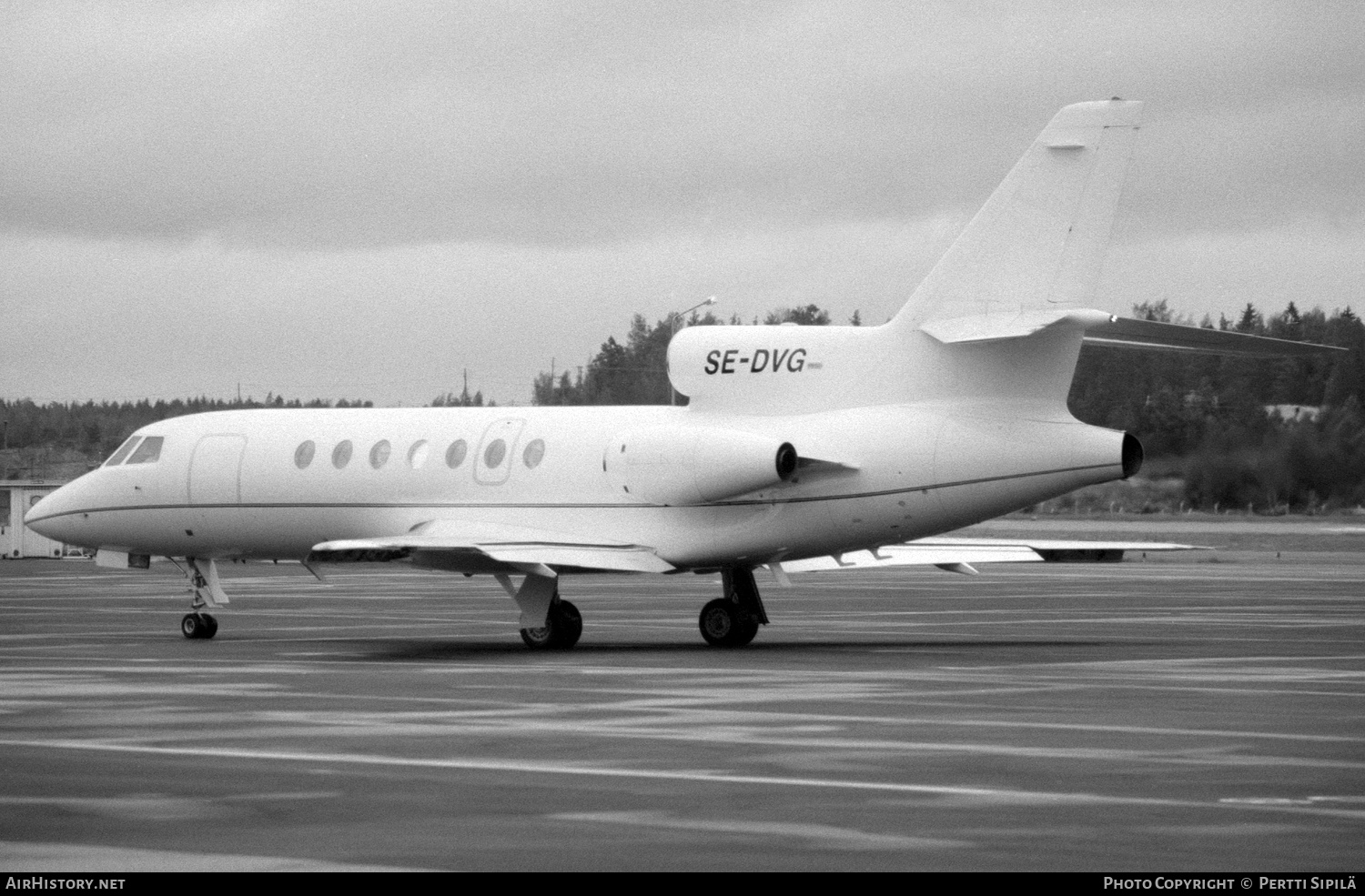 Aircraft Photo of SE-DVG | Dassault Falcon 50 | AirHistory.net #241515
