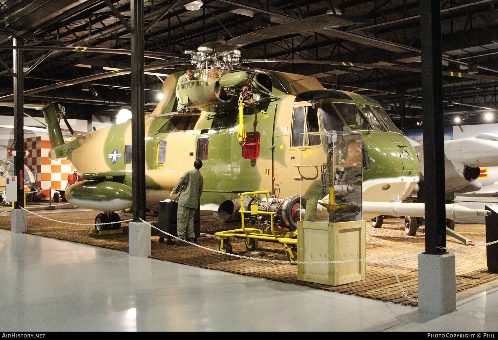 Aircraft Photo of 67-14703 / 74703 | Sikorsky CH-3E (S-61R) | USA - Air Force | AirHistory.net #241518